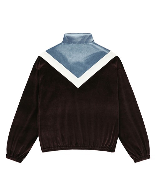 clutstudio ベロアジャージ　トップス ワンフォークロージング 1111clothing ◇ベロア トラック