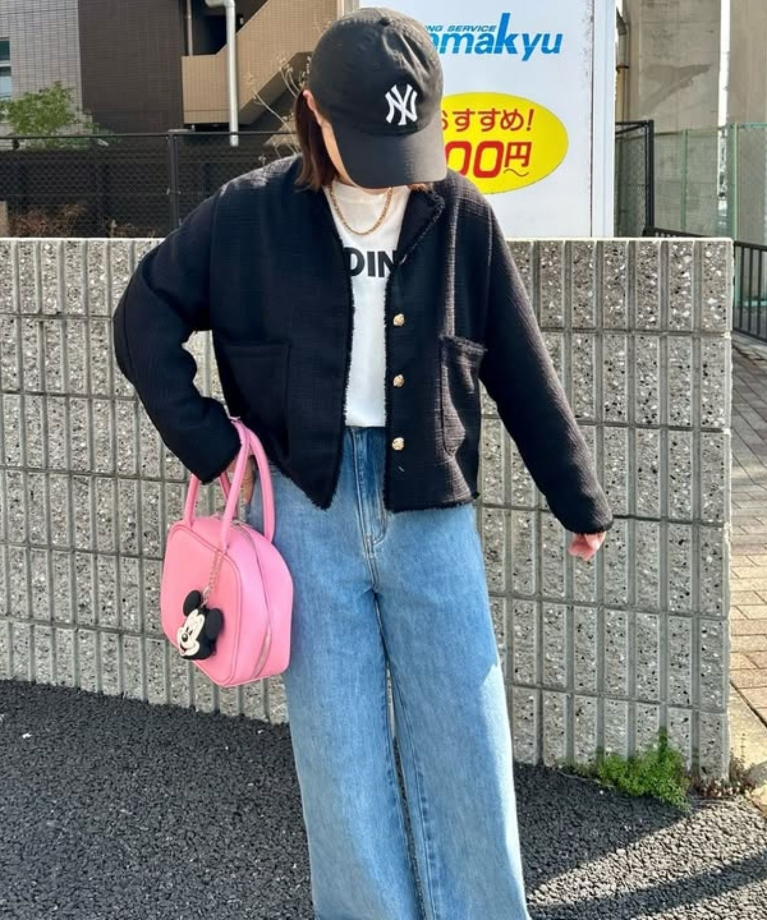 model：H161 着用サイズ：FREE