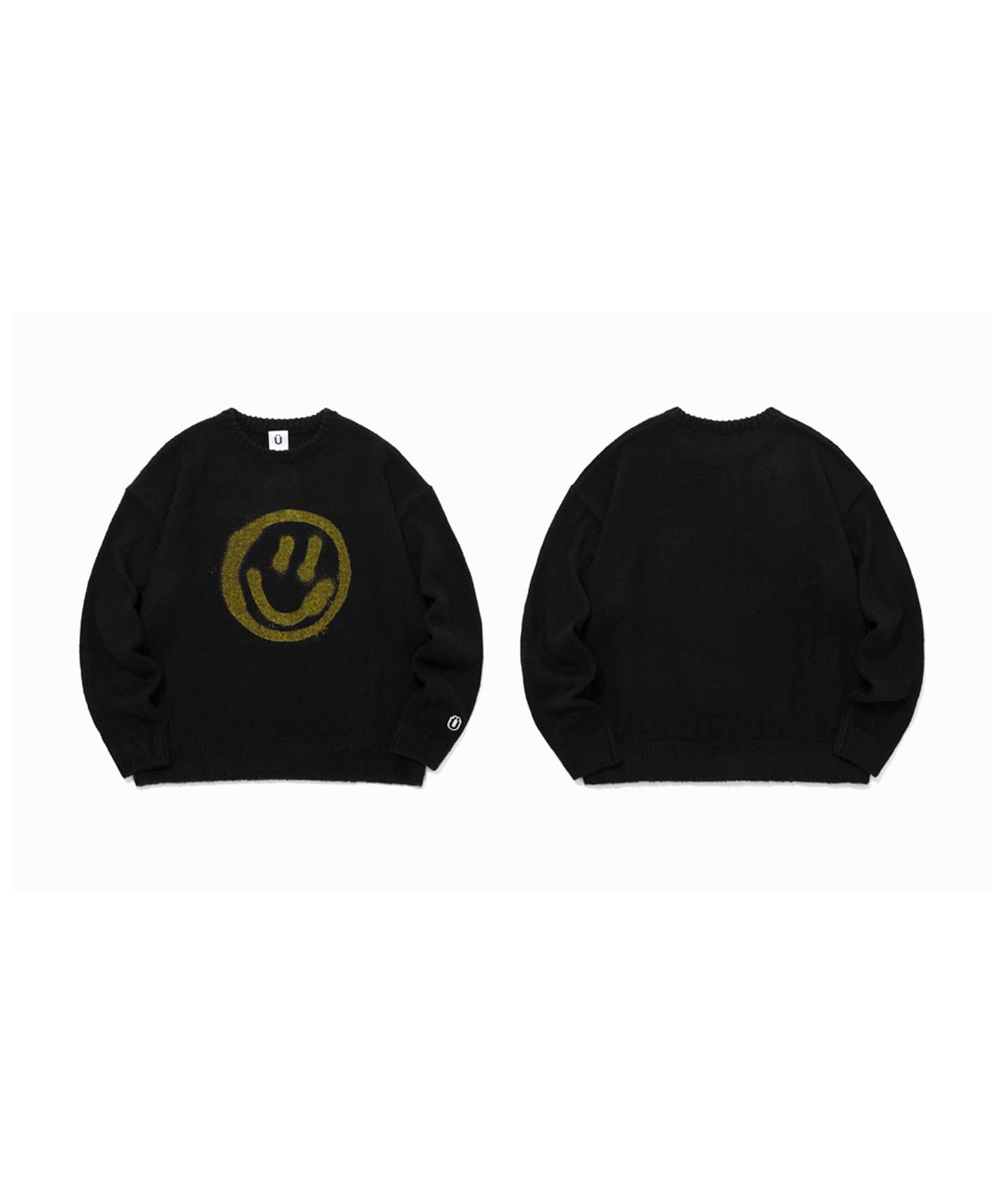 A'GEM/9 × .kom『ISTKUNST/イストクンスト』SMILEY KNIT