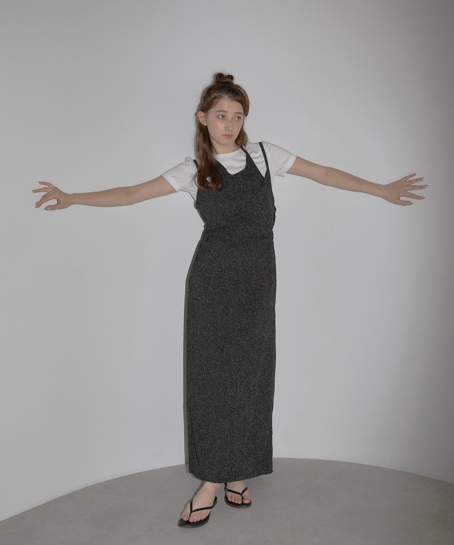 model：H164 着用サイズ：FREE