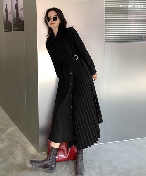 アシンメトリー プリーツ ワンピース ロング ファクトリーアウトレット アシンメトリー プリーツ ワンピース ロング ファクトリーアウトレット