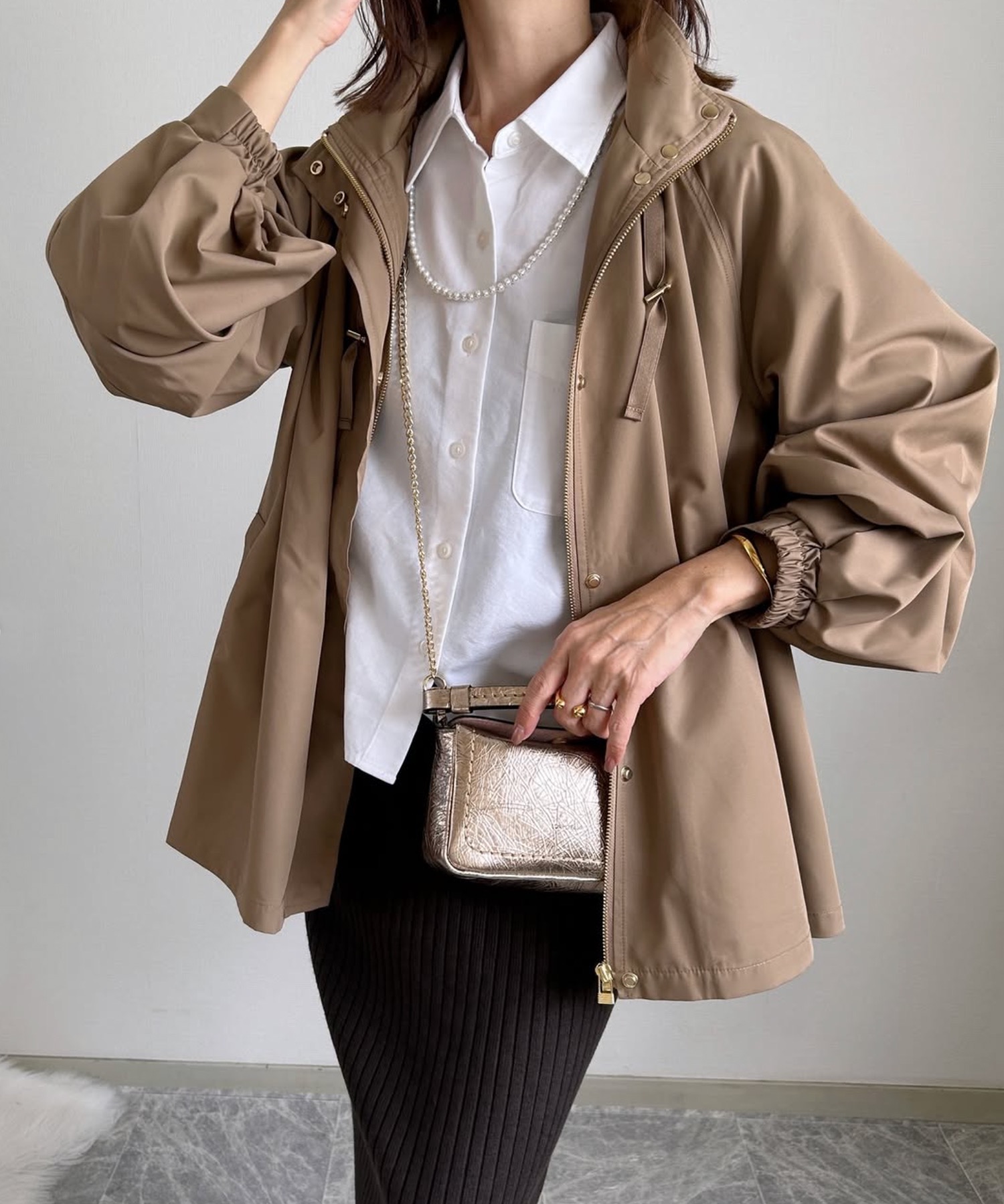 2wayライトフレアーマウンテンパーカー Emma Taylor│STYLEDOOR