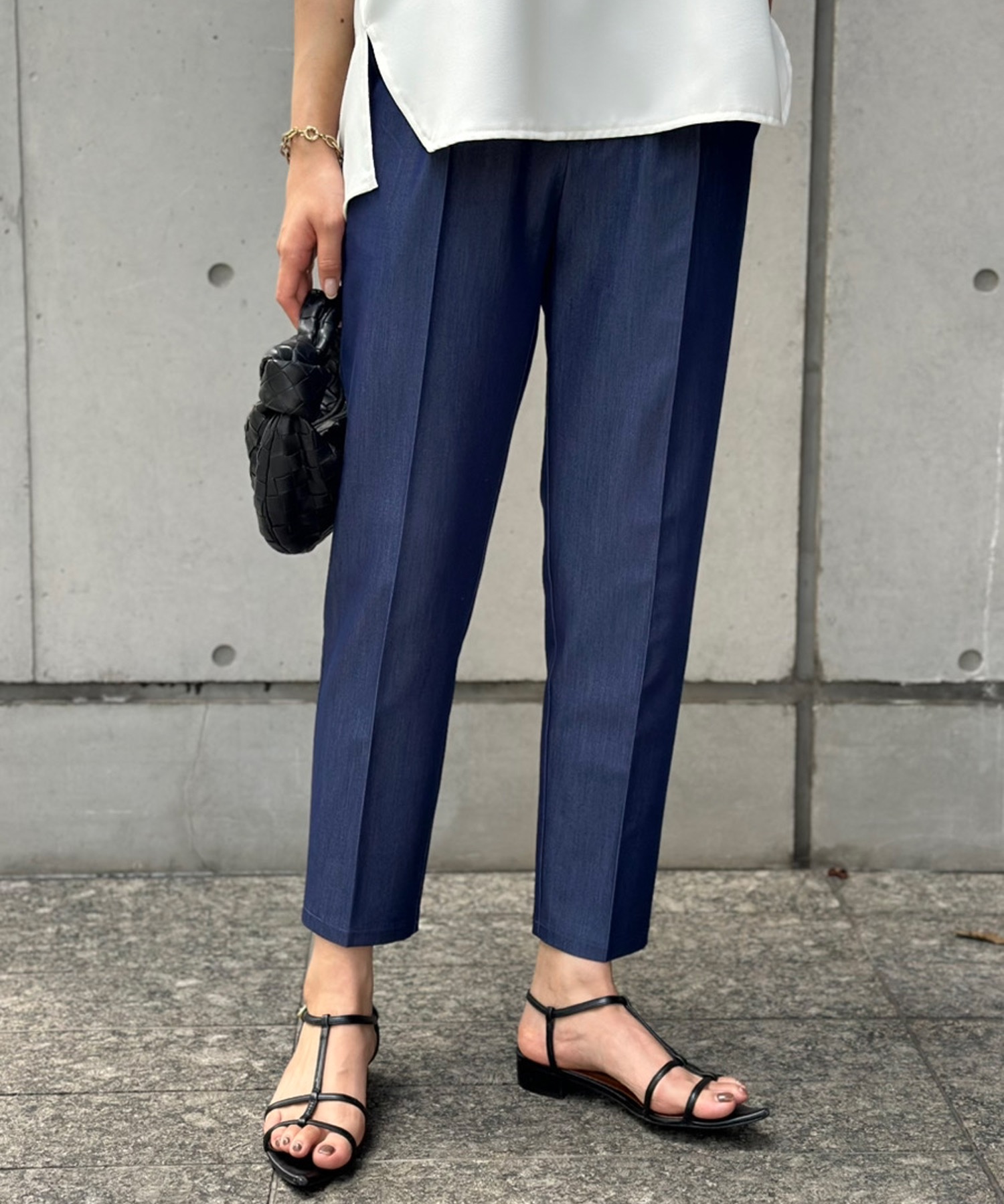 エマ様ご確認用 デニムライクテーパードアンクルパンツ Emma Taylor│STYLEDOOR