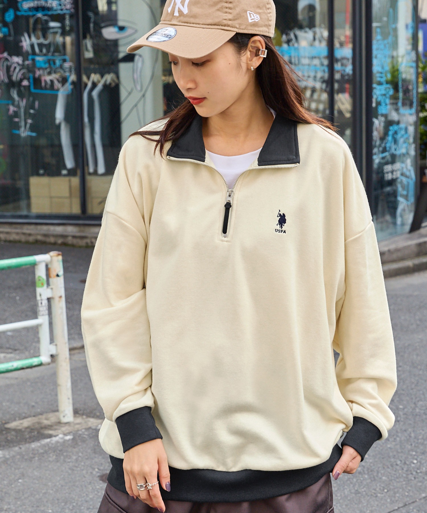 POLO ハーフジップ - daterightstuff.com