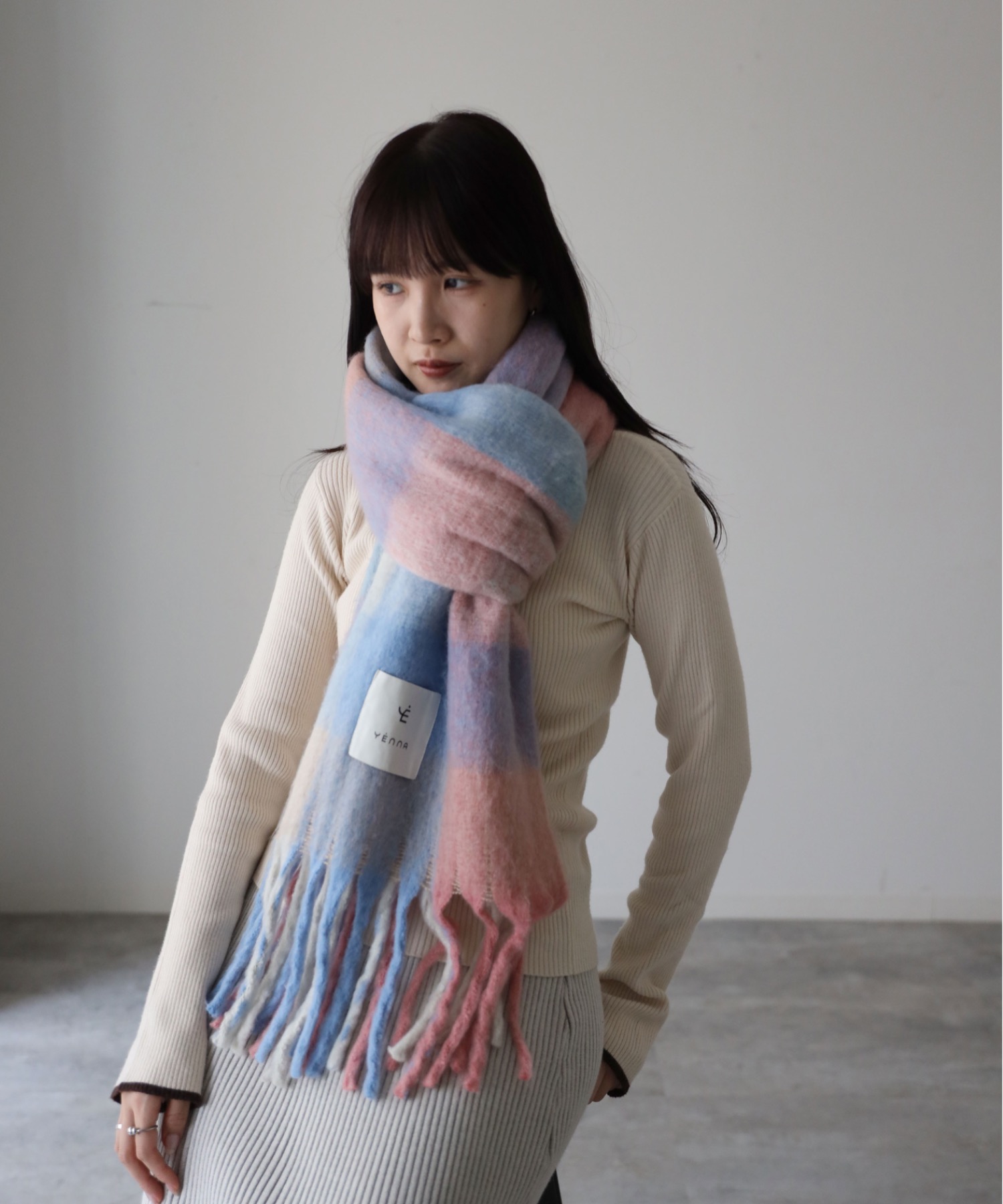 model：164cm. 着用サイズ：FREE