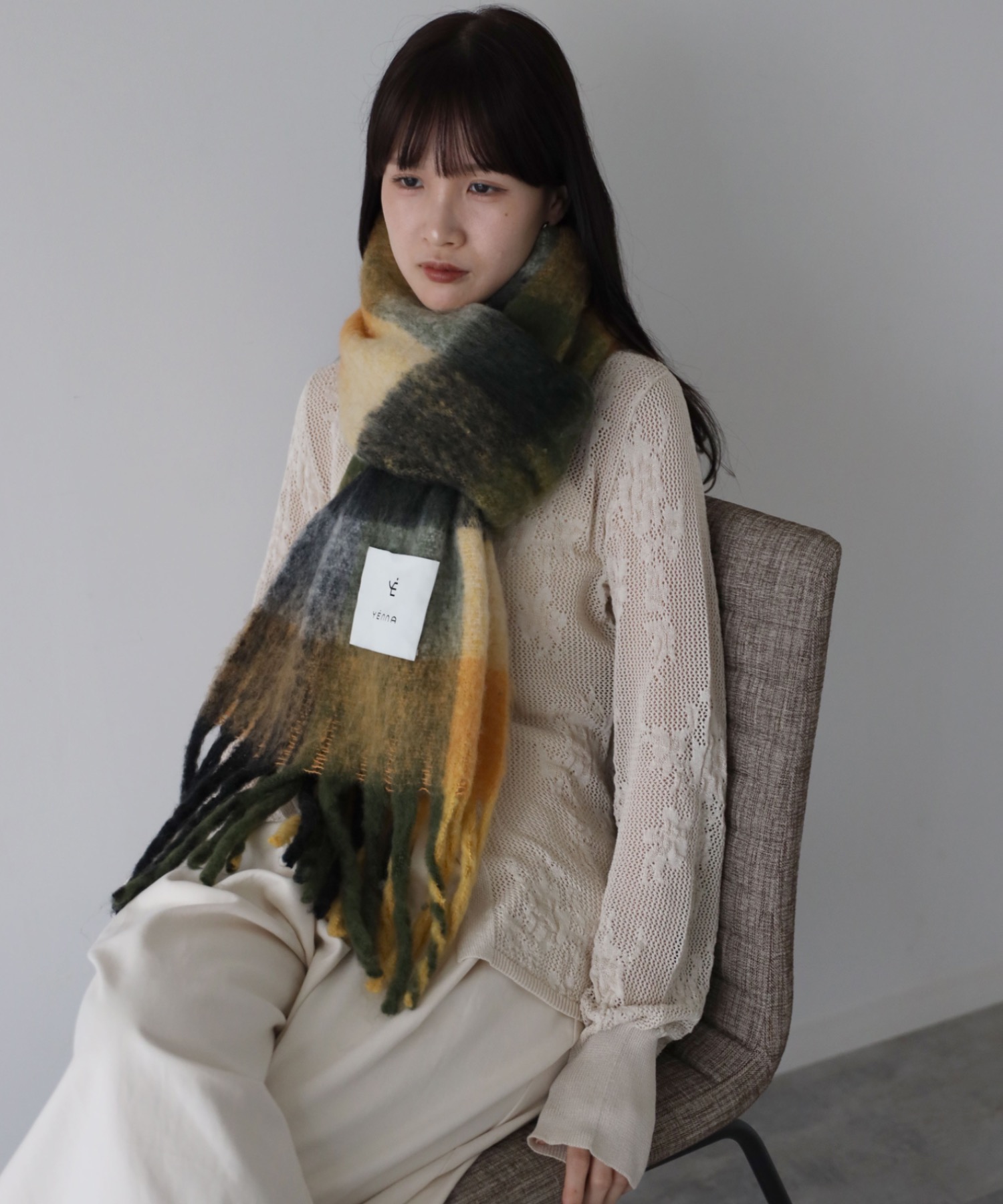model：164cm. 着用サイズ：FREE