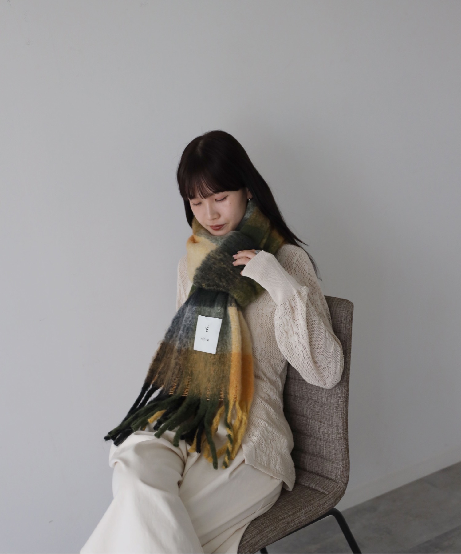 model：164cm. 着用サイズ：FREE