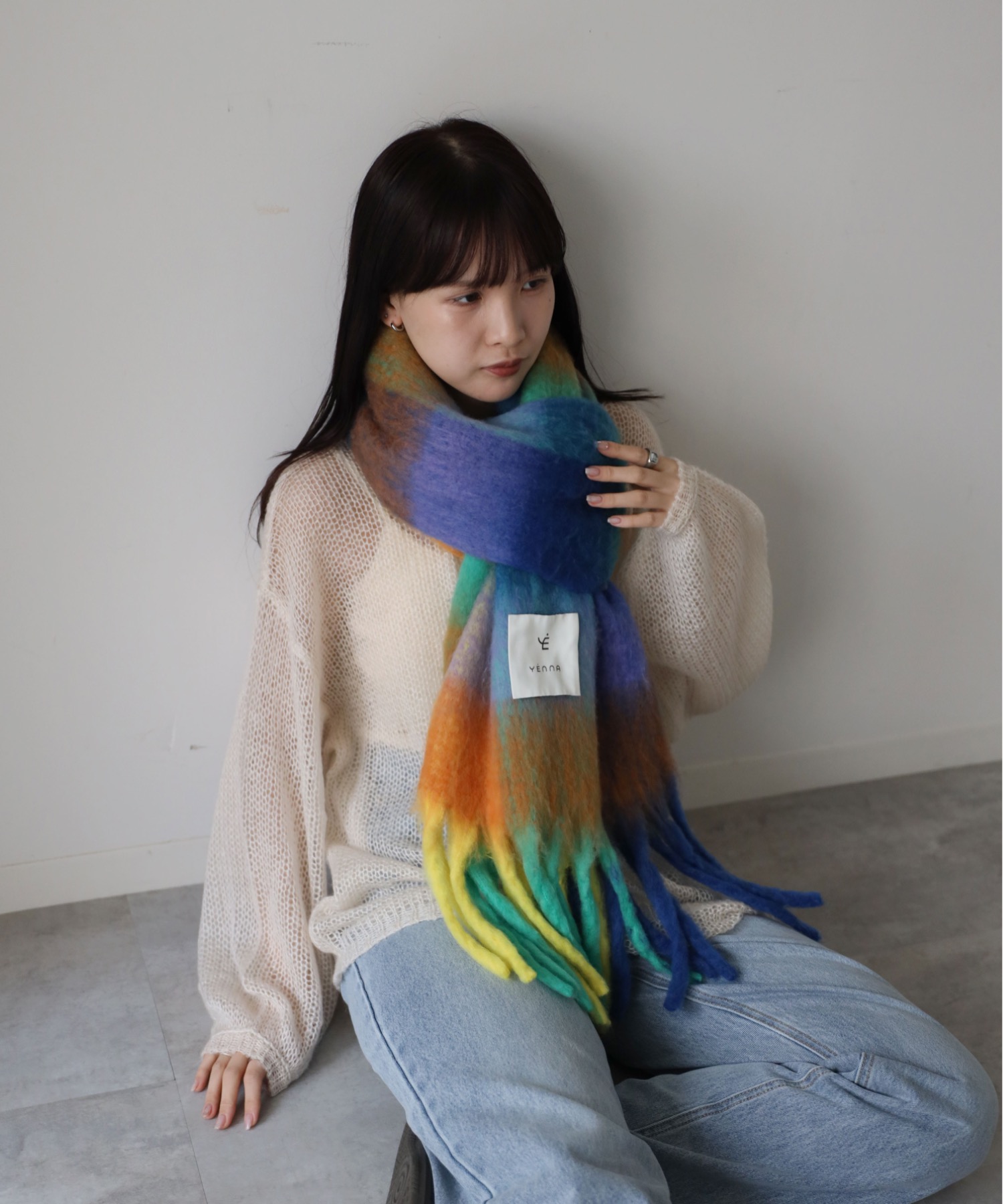 model：164cm. 着用サイズ：FREE