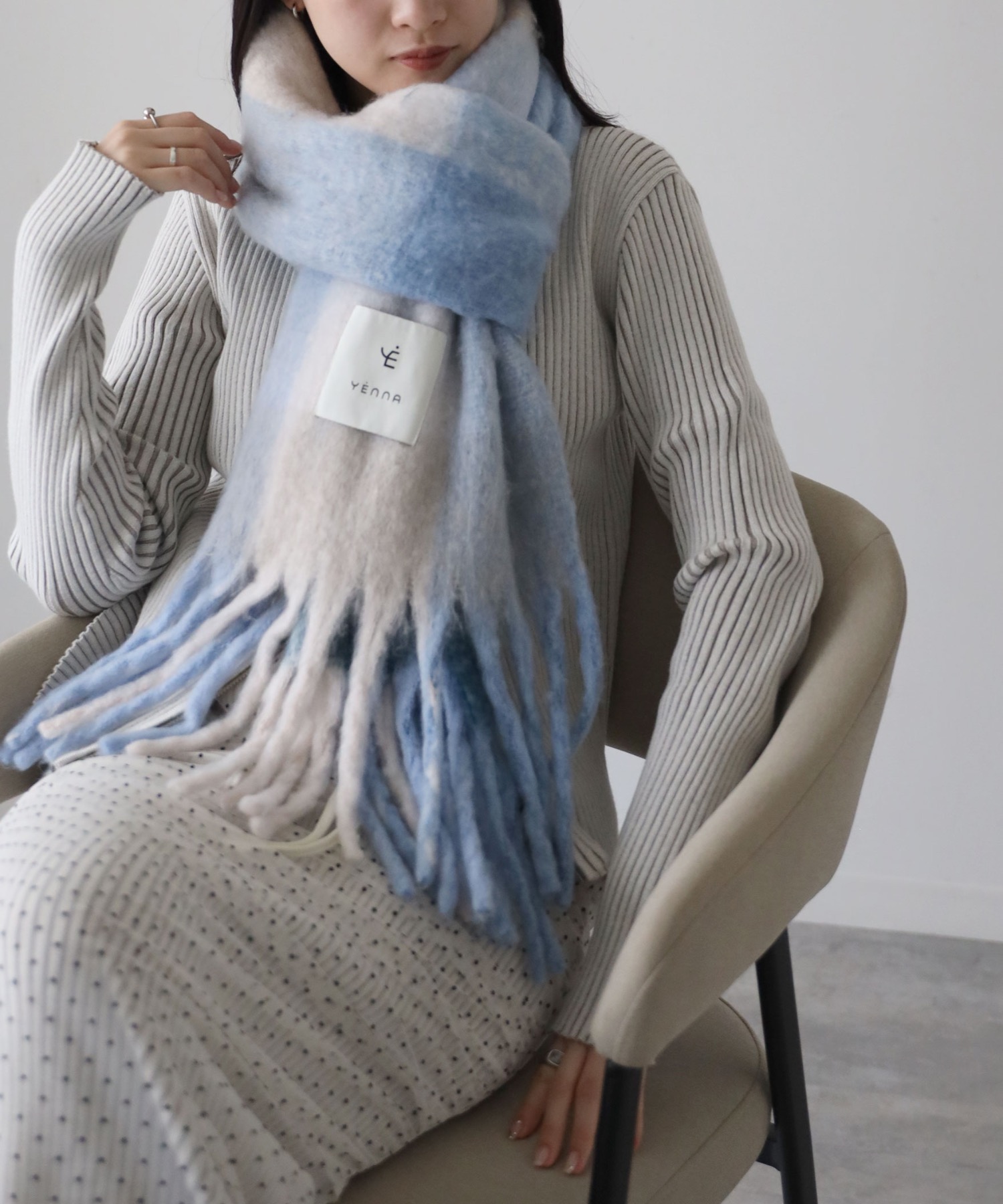 model：164cm. 着用サイズ：FREE
