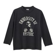 UNIVERSITY OF HYS プリント 七分袖Tシャツ