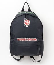 METAL LOGOプリントリュック