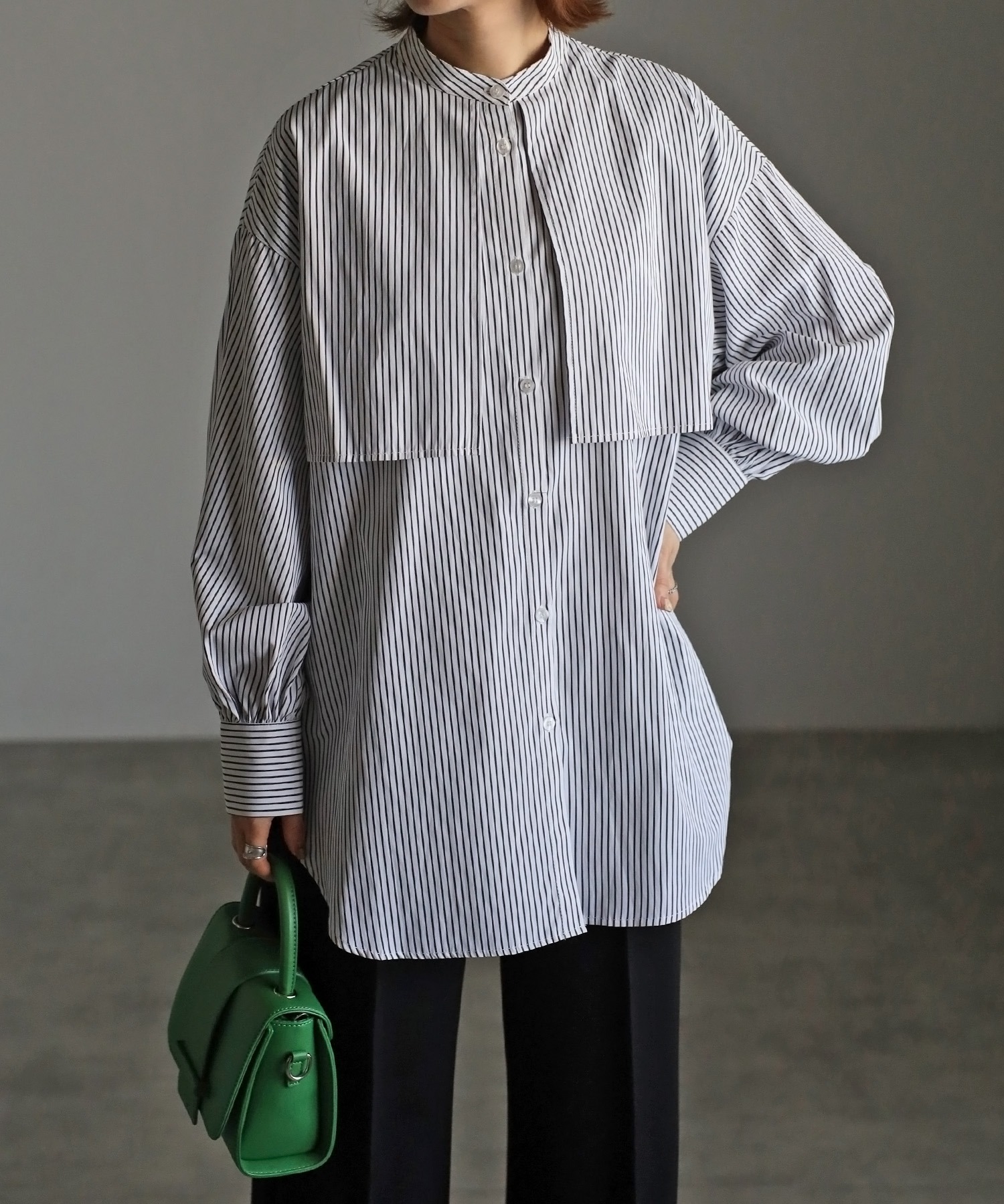 model：H158 着用サイズ：FREE