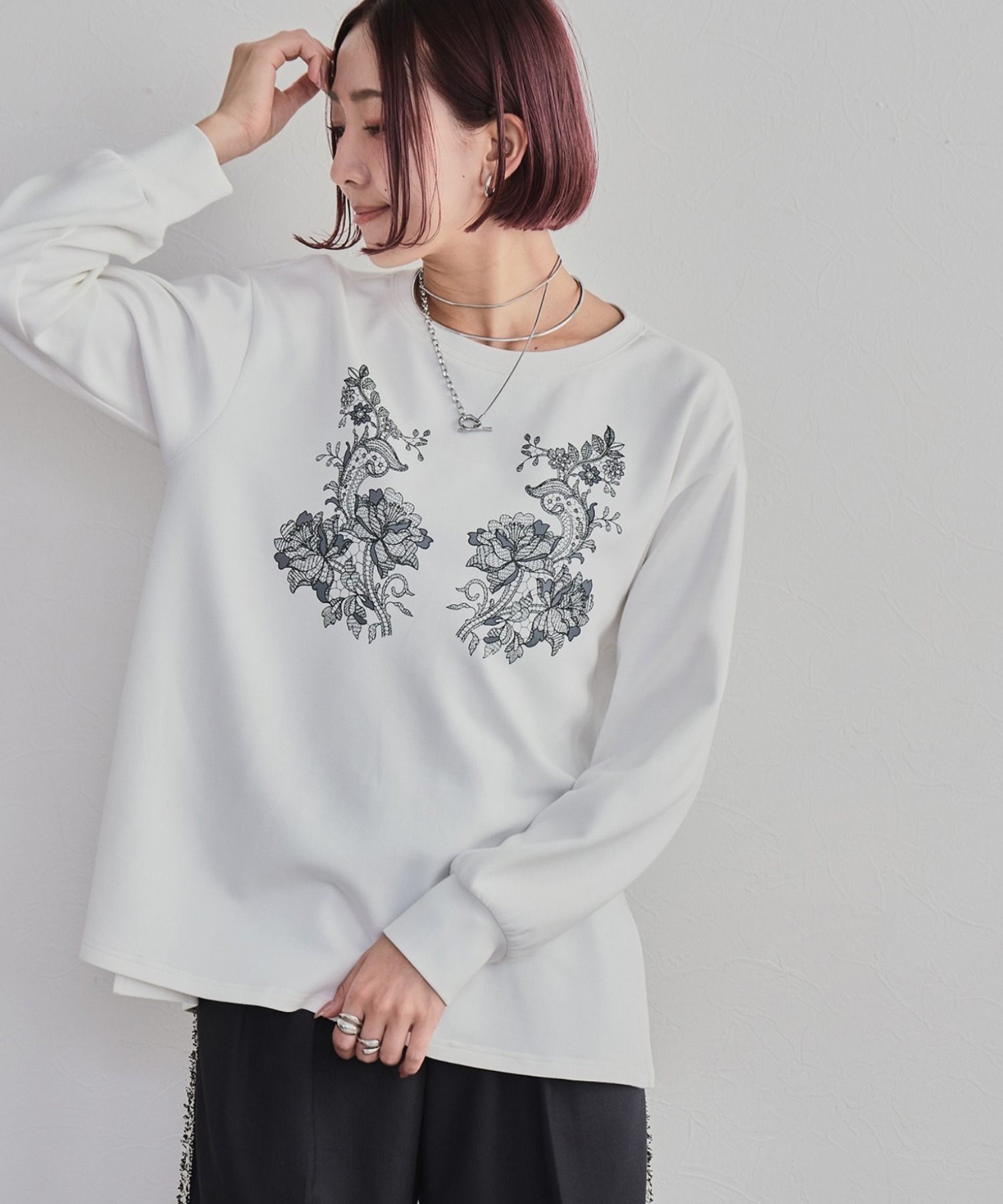 ルグランブルー SLOWプリント長袖 LGB ルグランブルー ROCK OFF FANTASY 長袖 カットソー - メルカリ