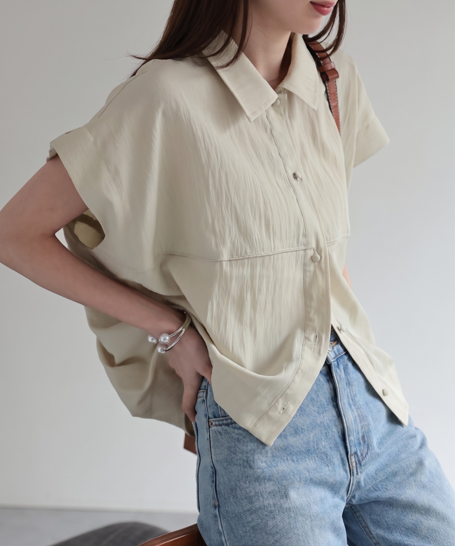 model：162cm 着用サイズ：F