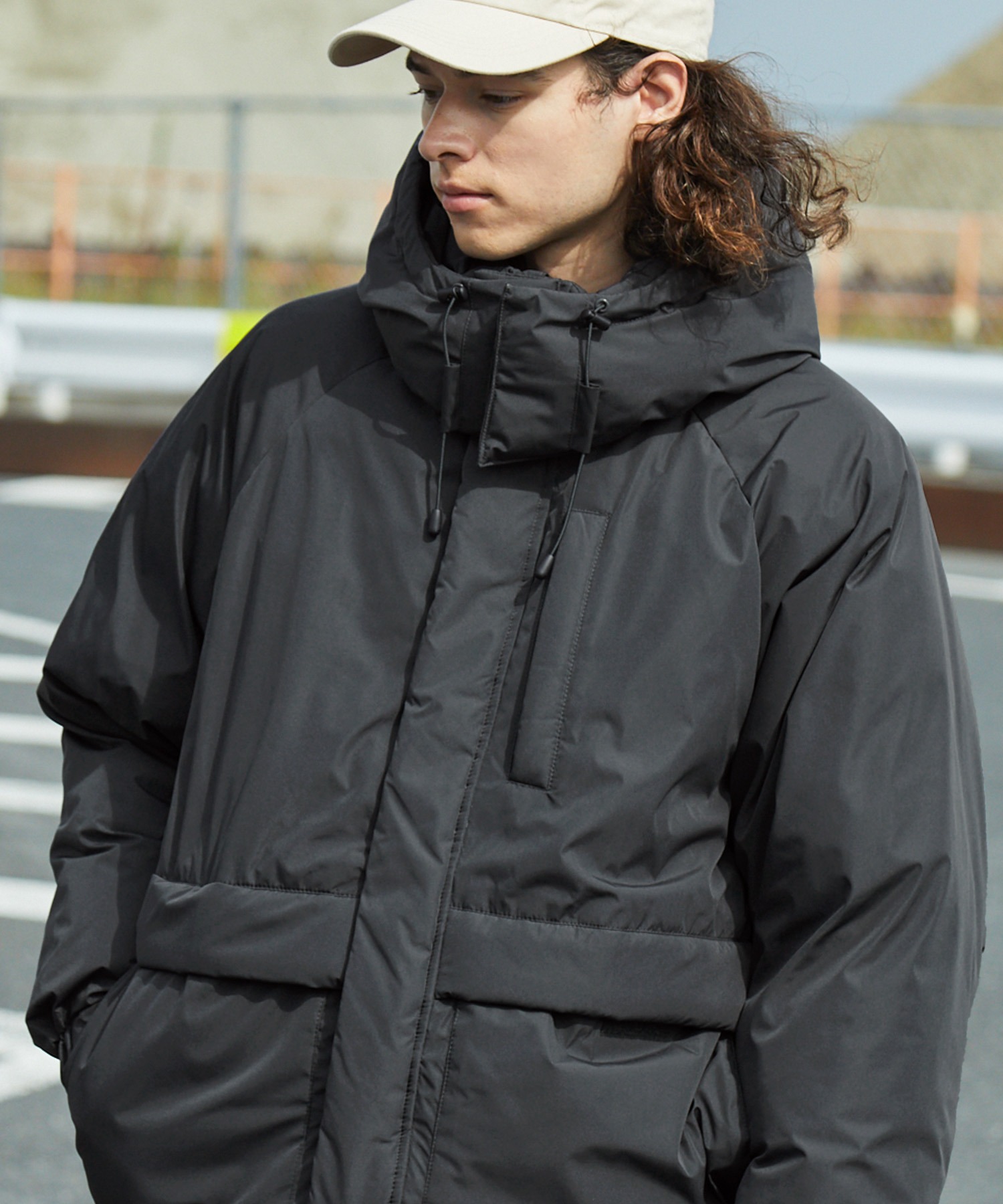 5DSL パディングジャケット フード付き 5DSL パディングジャケット フード付き フード脱着) クロップド