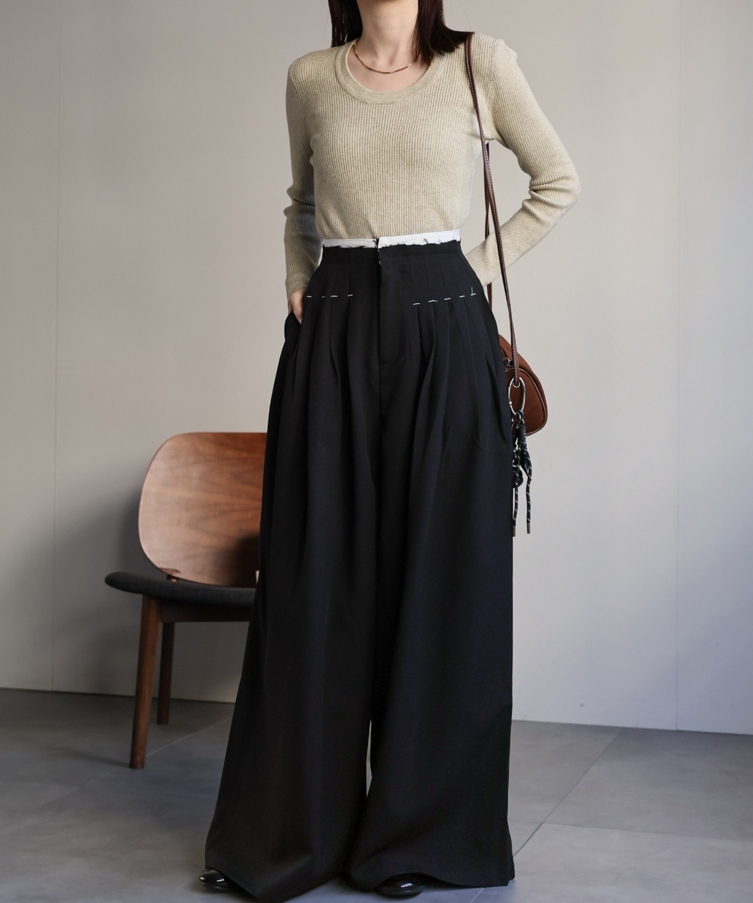 model:162cm　着用サイズ:S