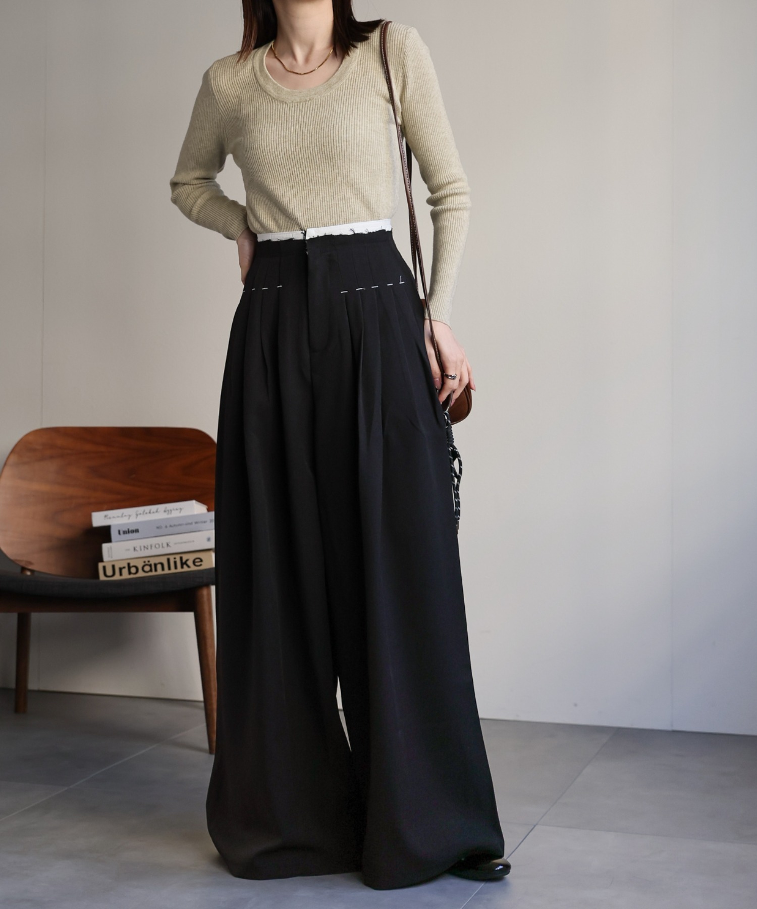 model:162cm　着用サイズ:S