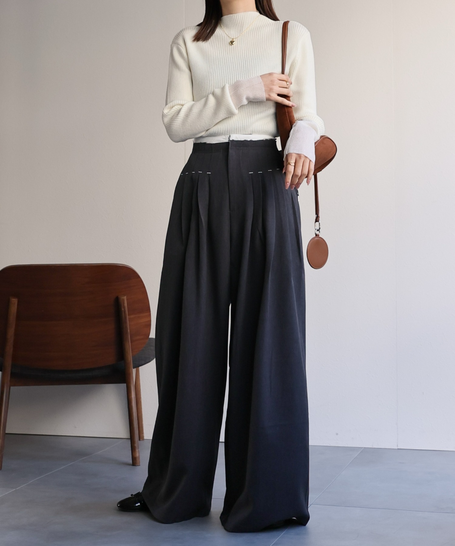 model:162cm　着用サイズ:S