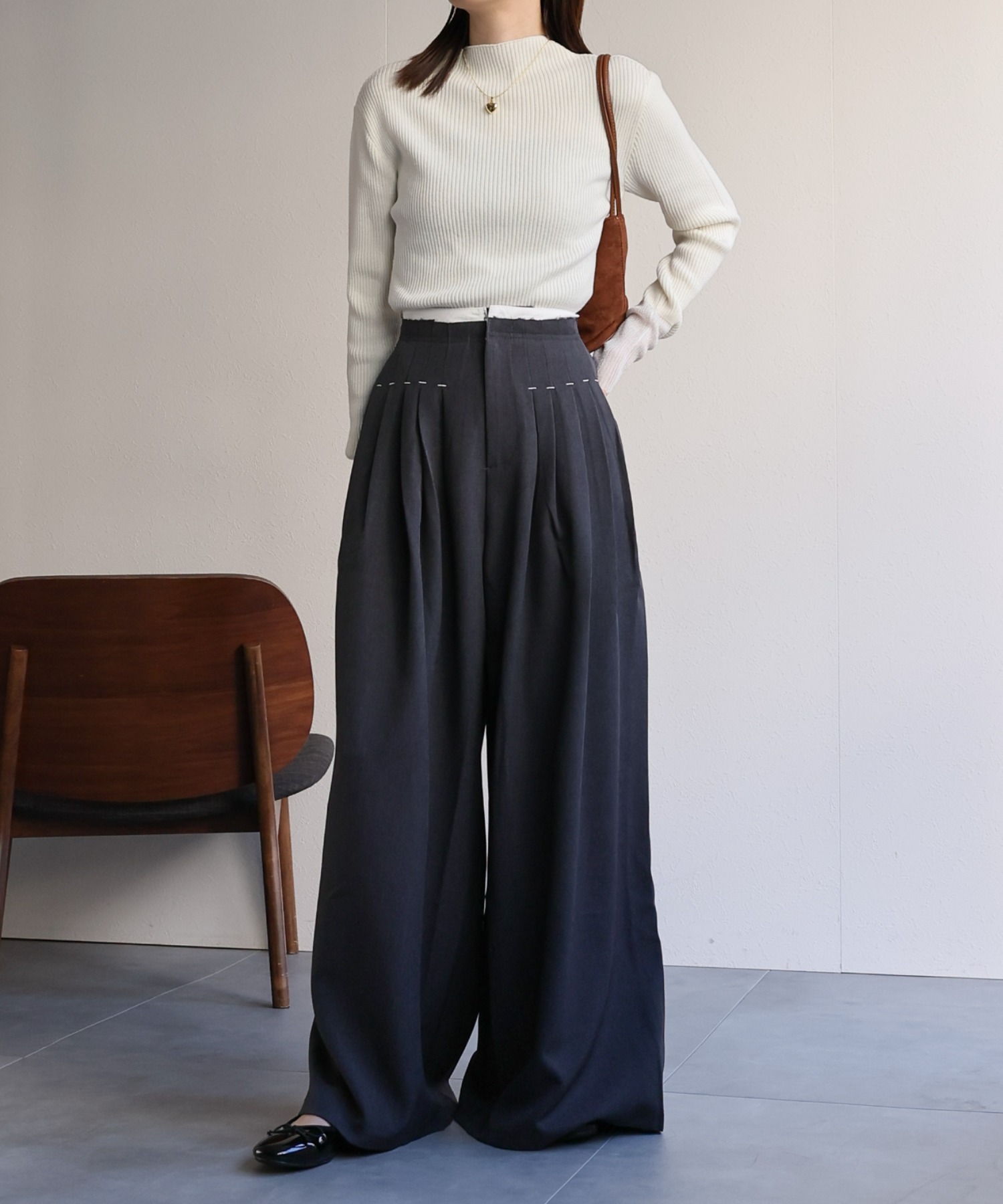 model:162cm　着用サイズ:S
