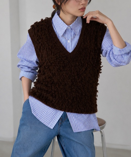 model：163cm / size：F