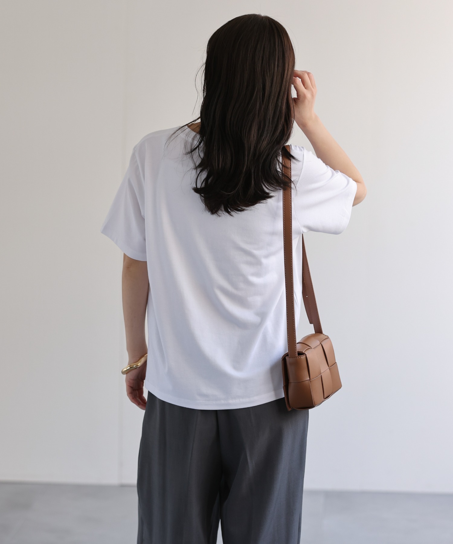 model：156cm 着用サイズ：FREE