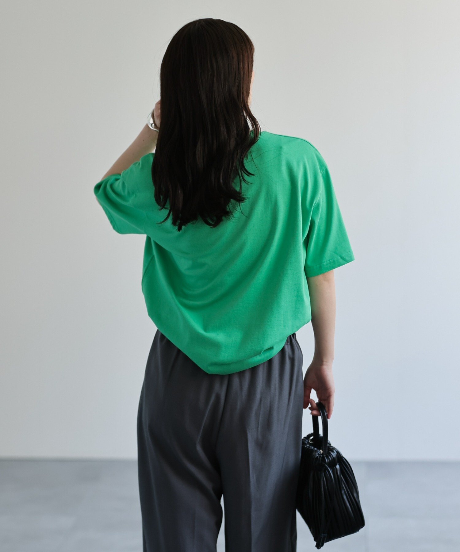 model：156cm 着用サイズ：FREE