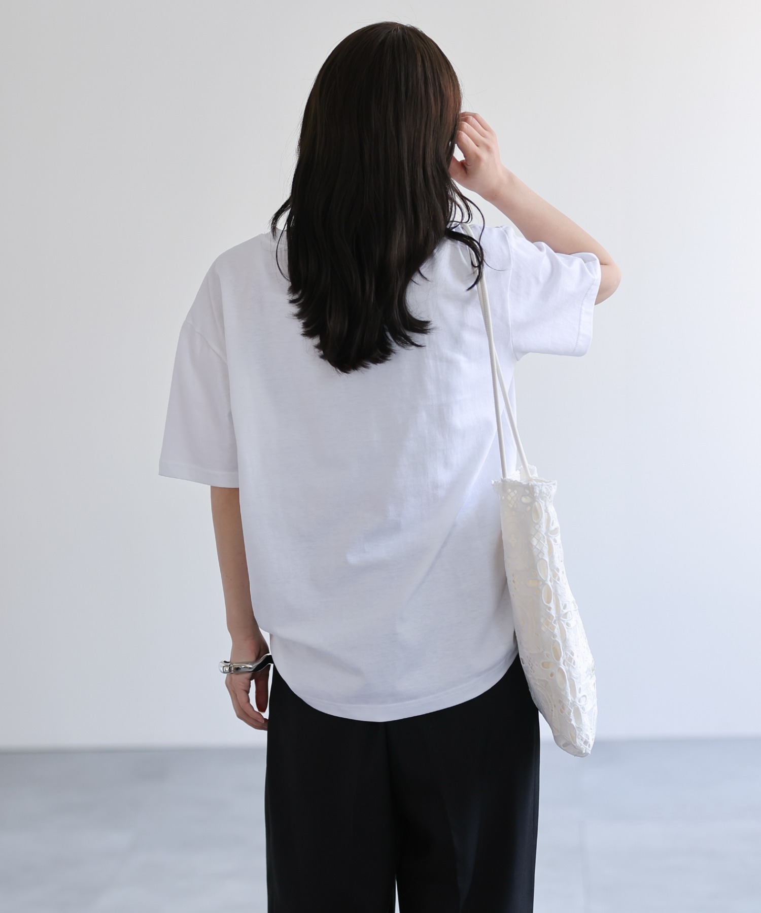 model：156cm 着用サイズ：FREE