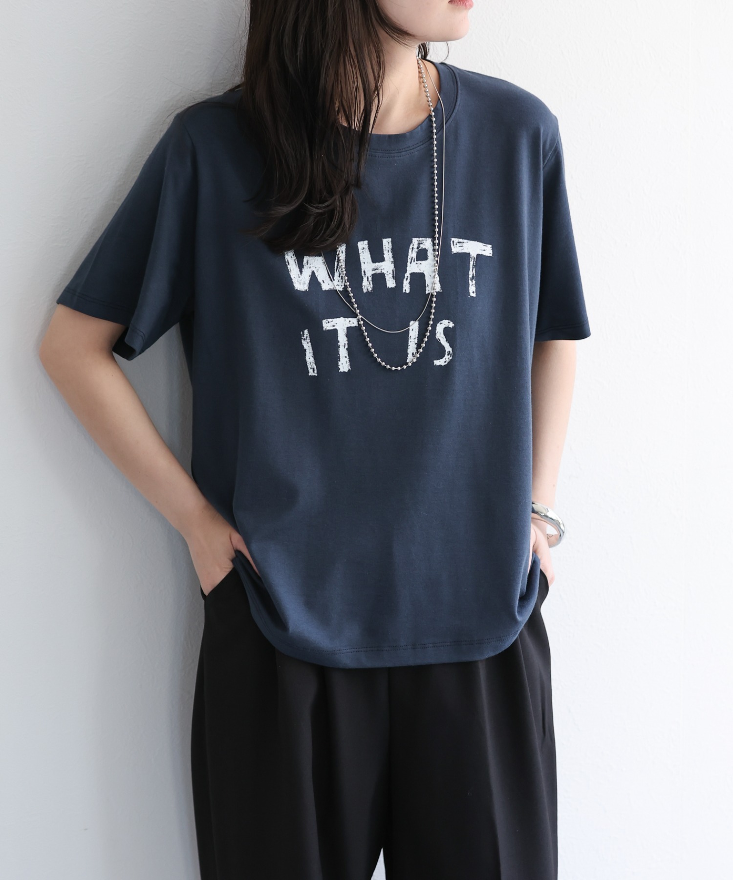model：156cm 着用サイズ：FREE