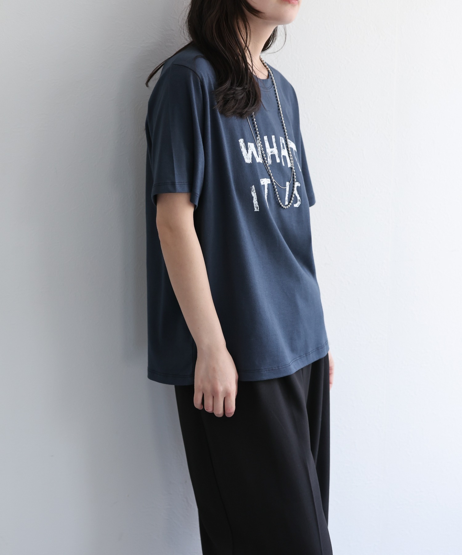 model：156cm 着用サイズ：FREE