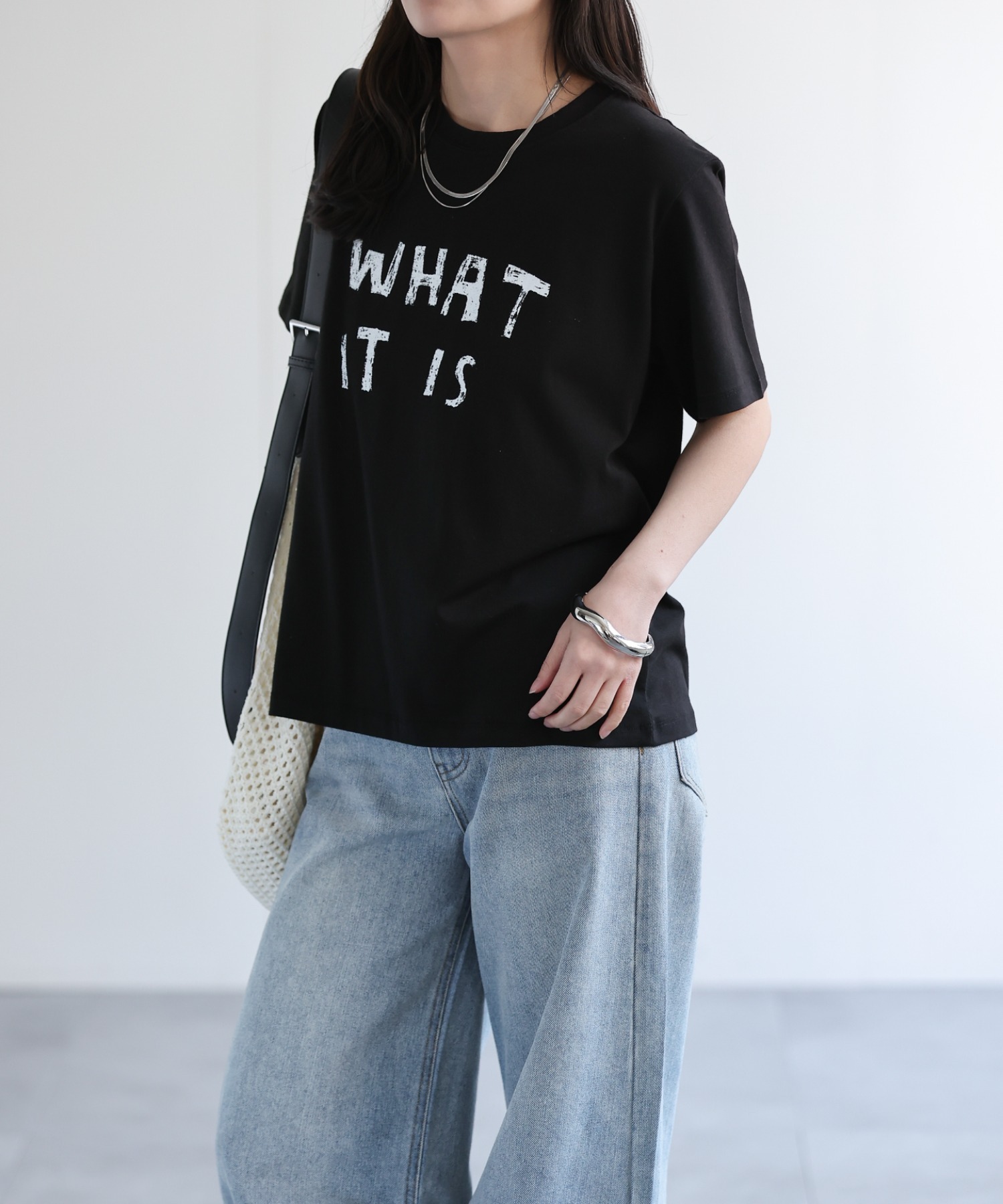 model：156cm 着用サイズ：FREE