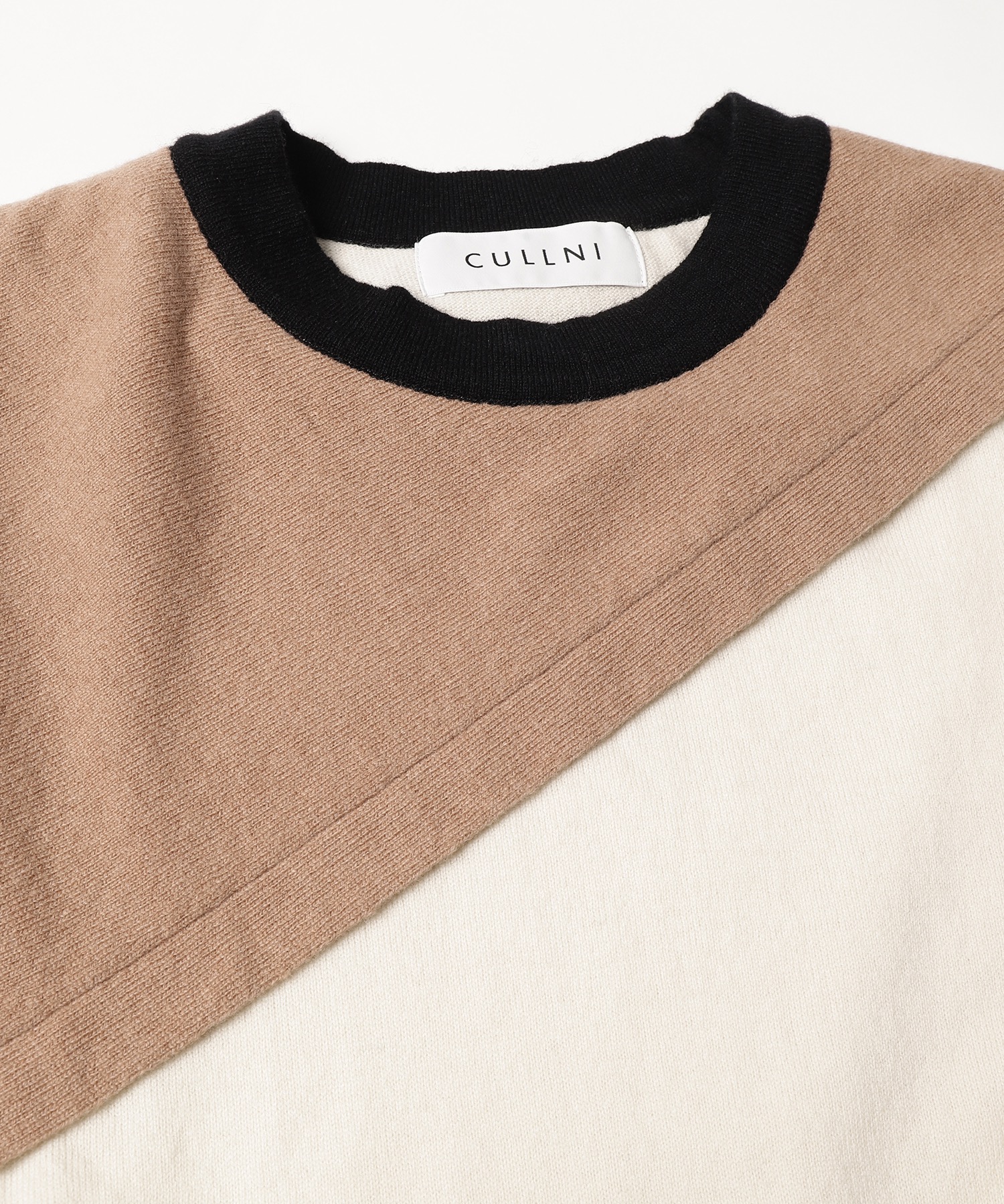 CULLNI(クルニ)アシンメトリーニットプルオーバー 【12月スーパーSALE