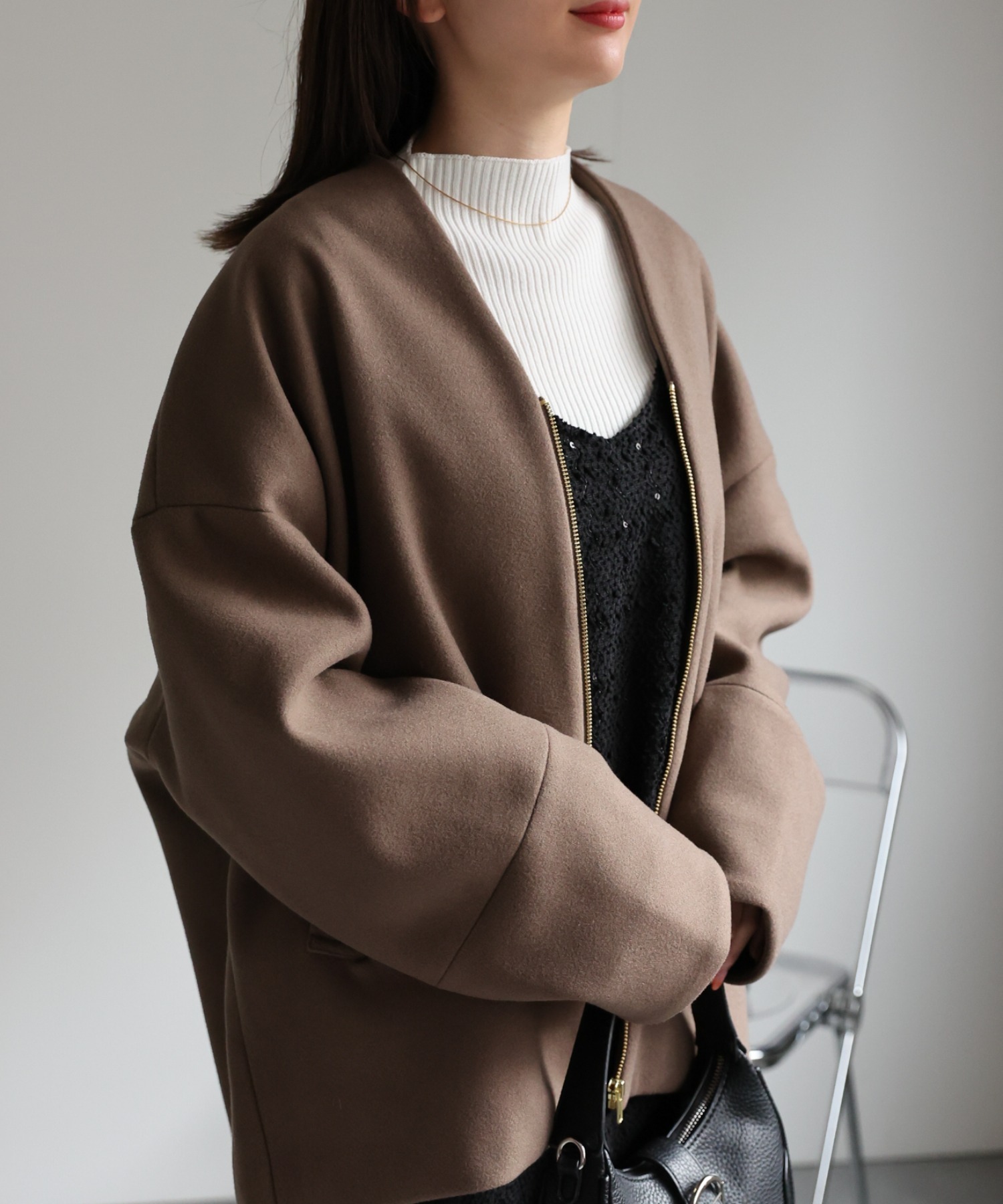  model：162cm 着用サイズ：F