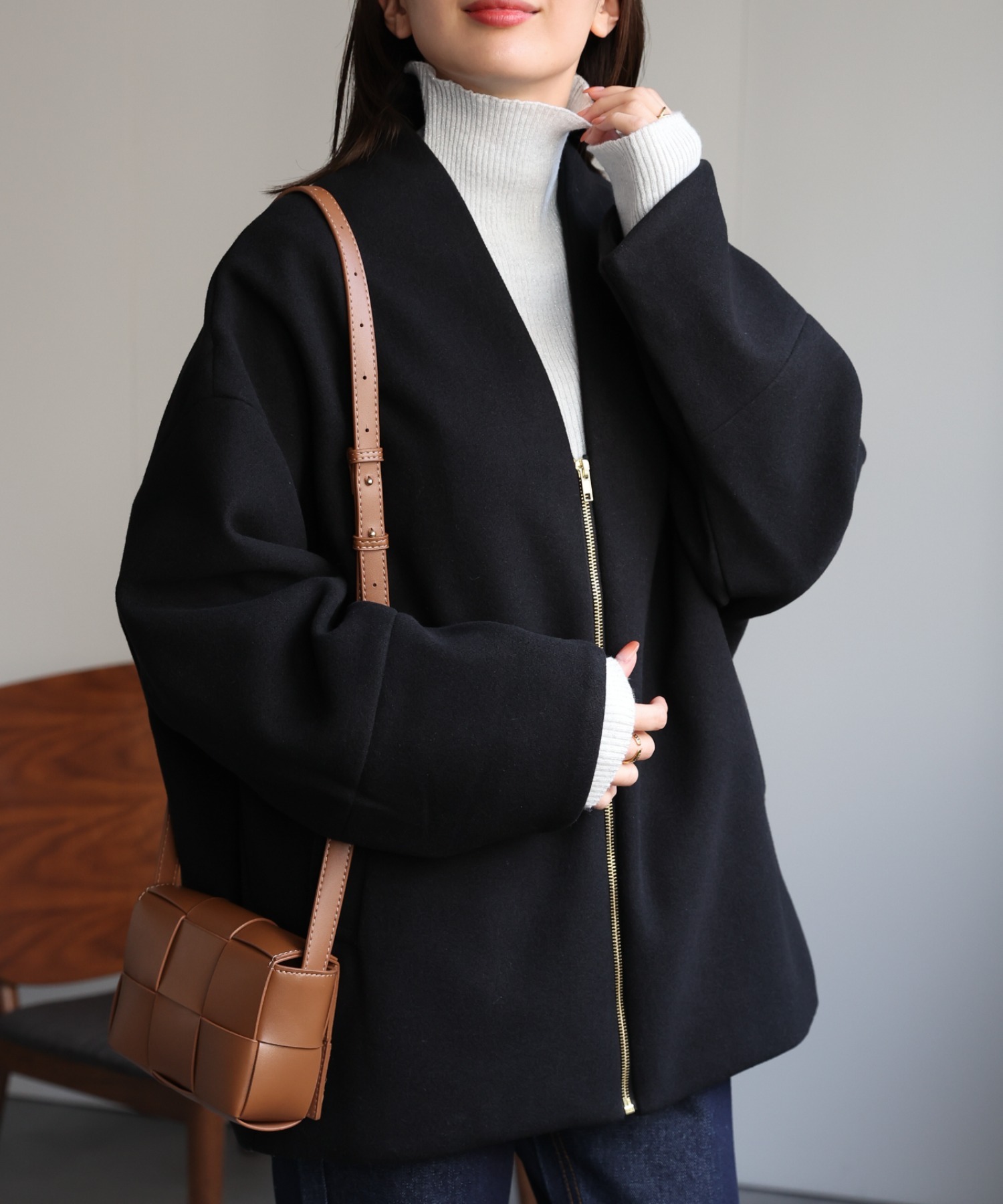  model：162cm 着用サイズ：F