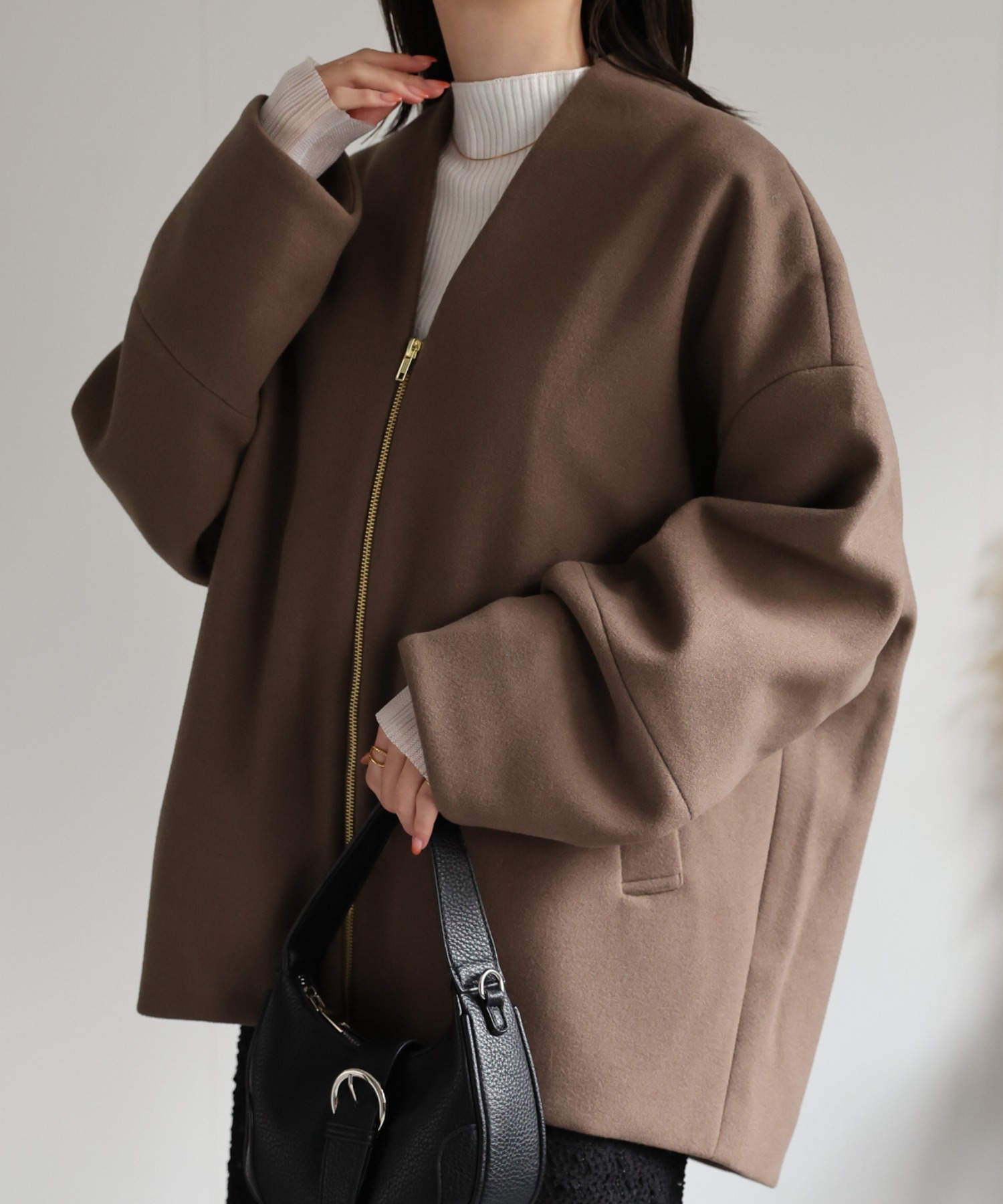  model：162cm 着用サイズ：F