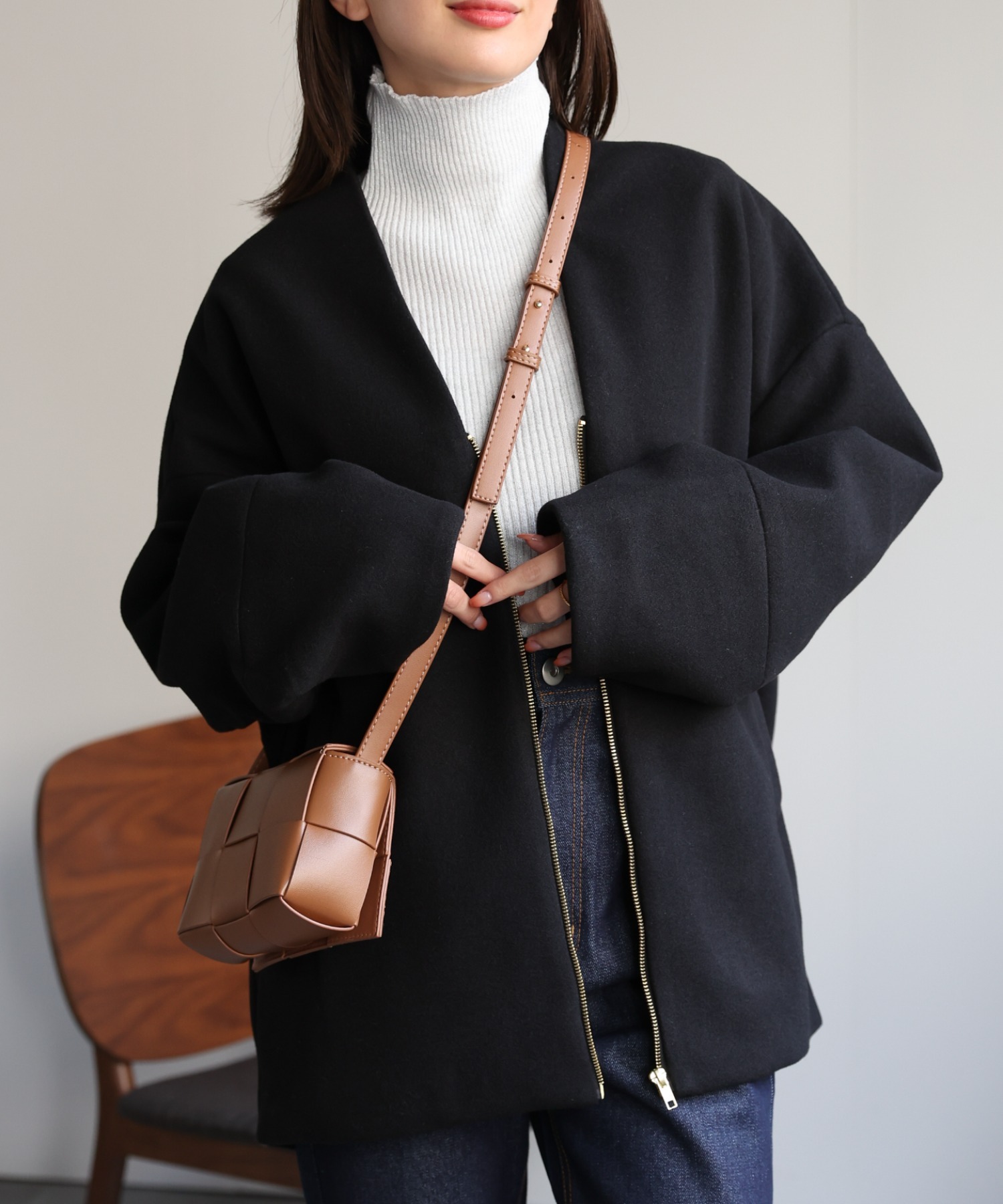  model：162cm 着用サイズ：F