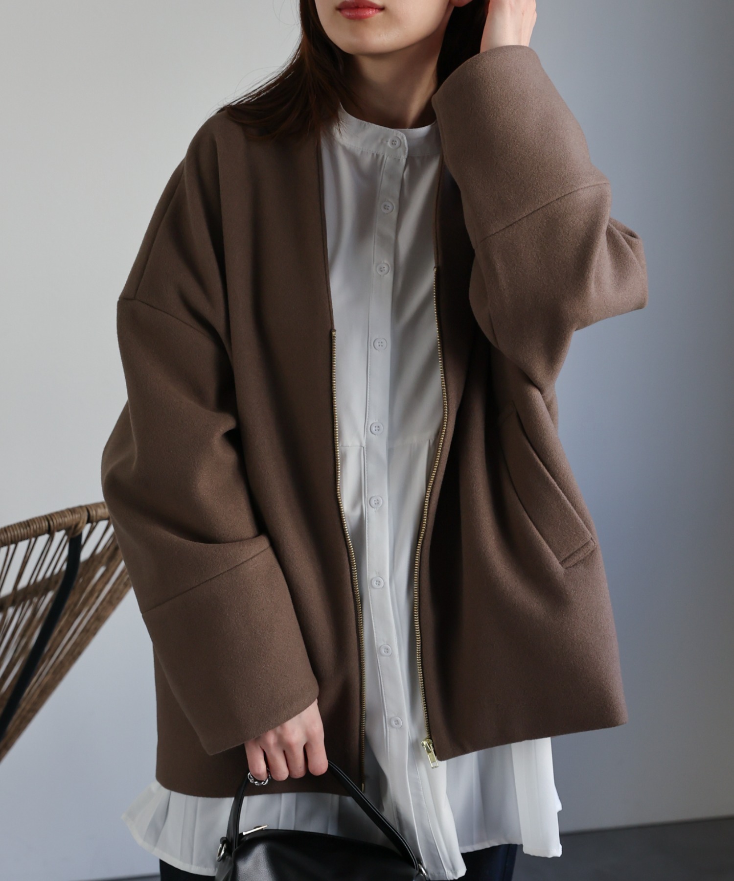  model：162cm 着用サイズ：F