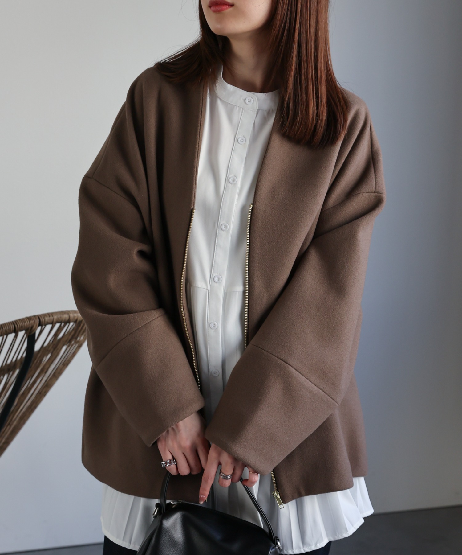  model：162cm 着用サイズ：F