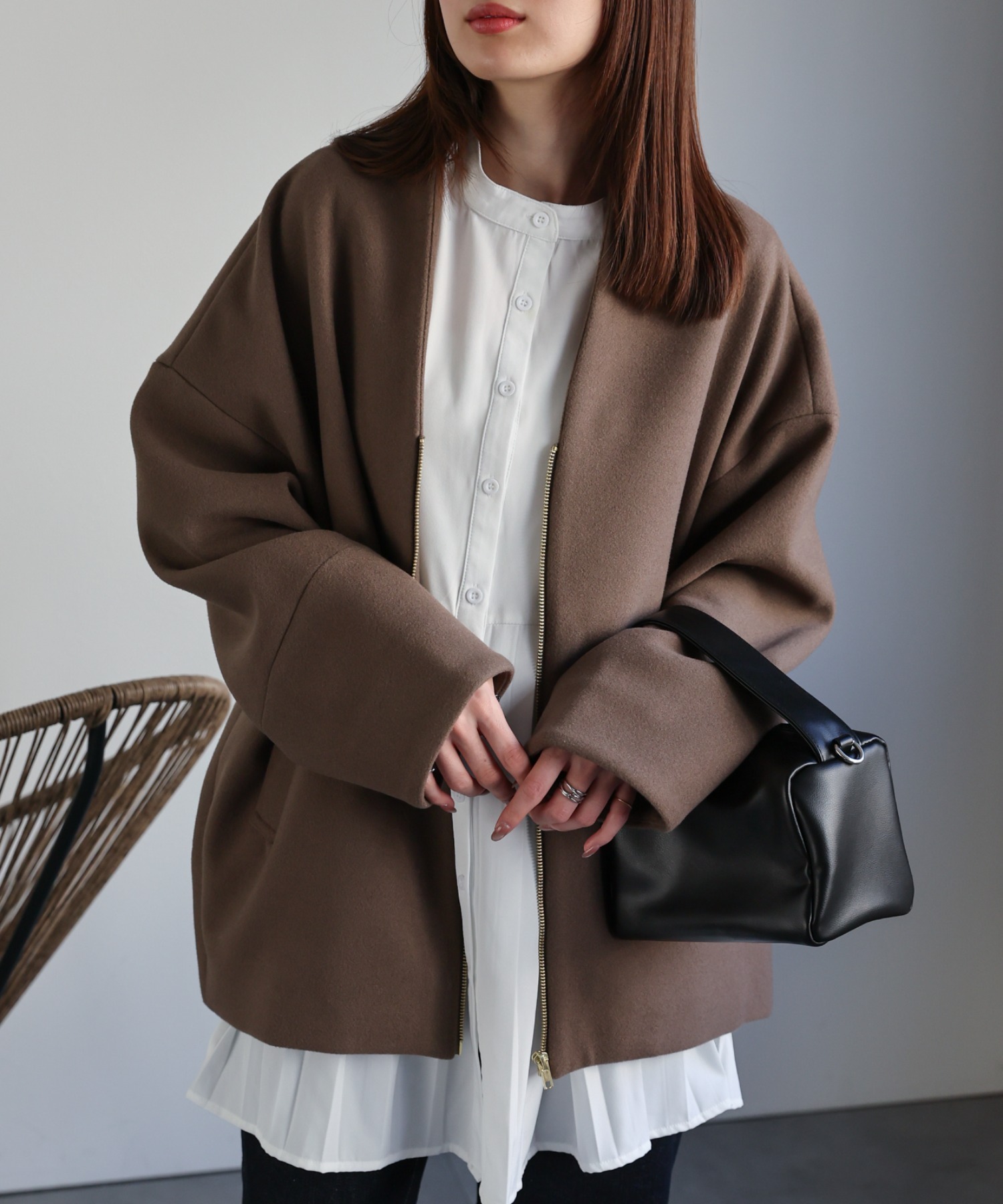 model：162cm 着用サイズ：F
