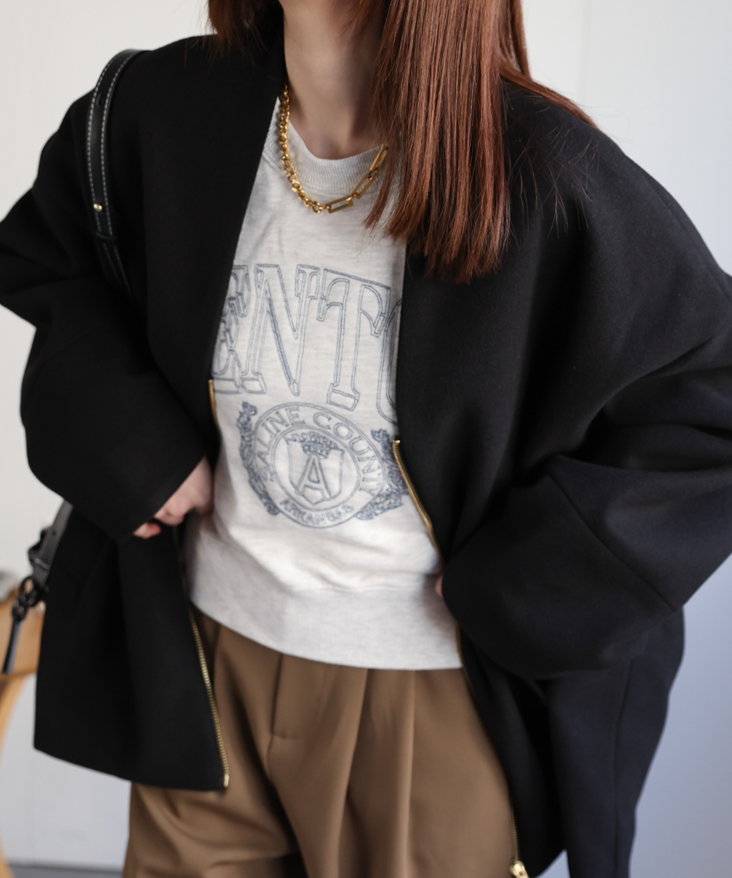  model：162cm 着用サイズ：F