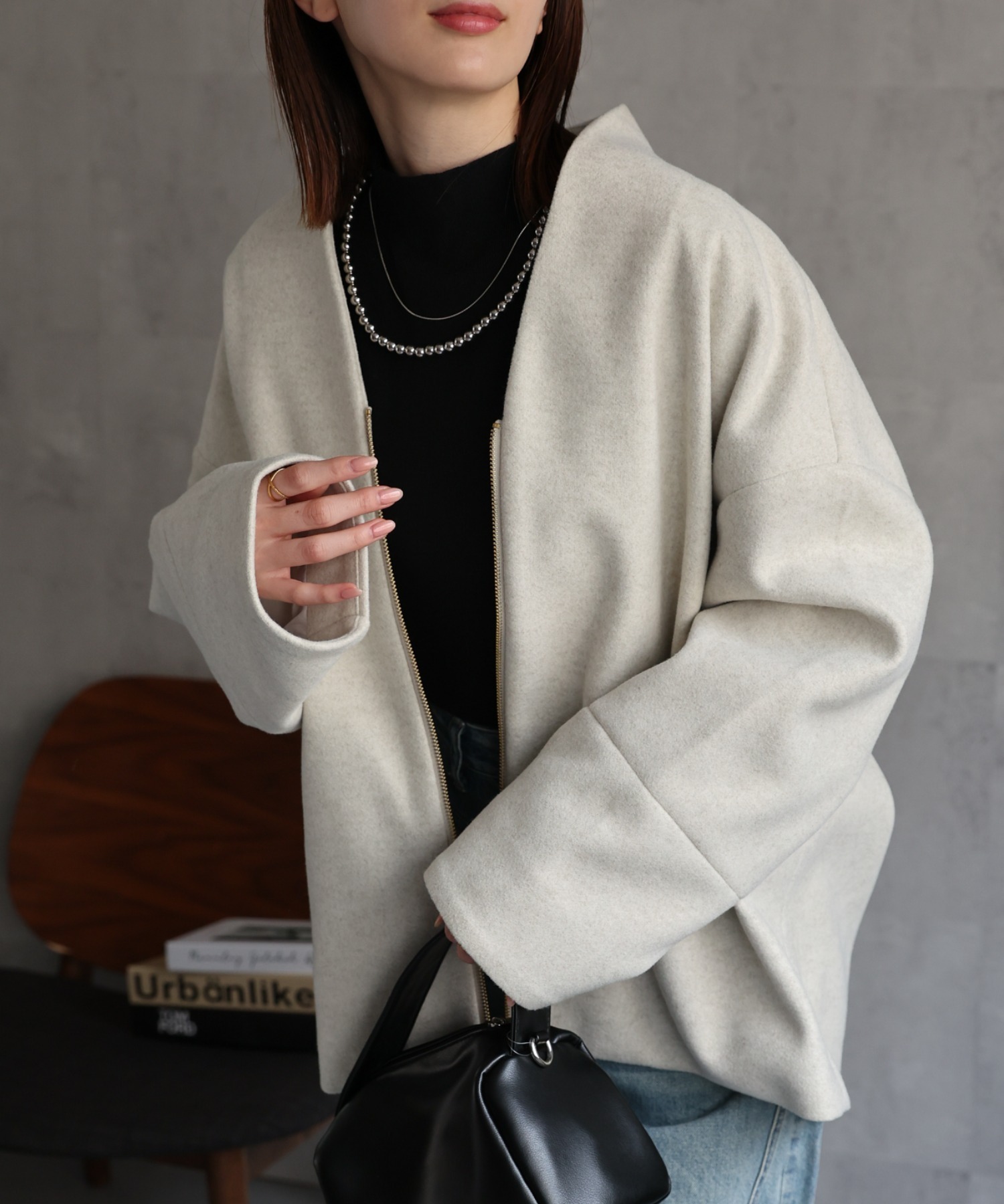  model：162cm 着用サイズ：F