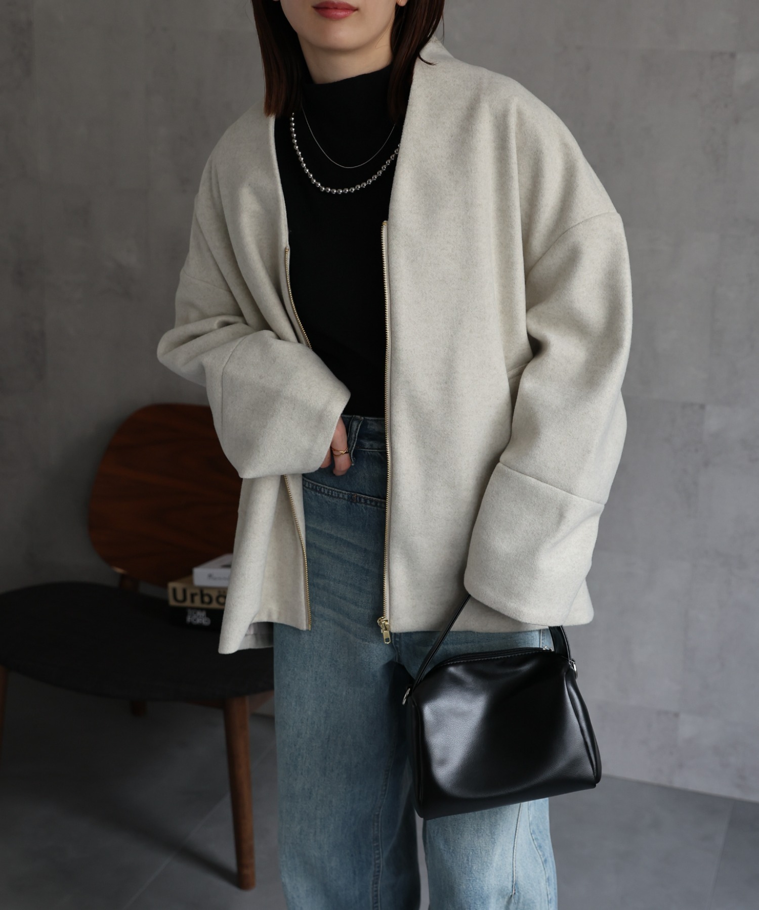  model：162cm 着用サイズ：F