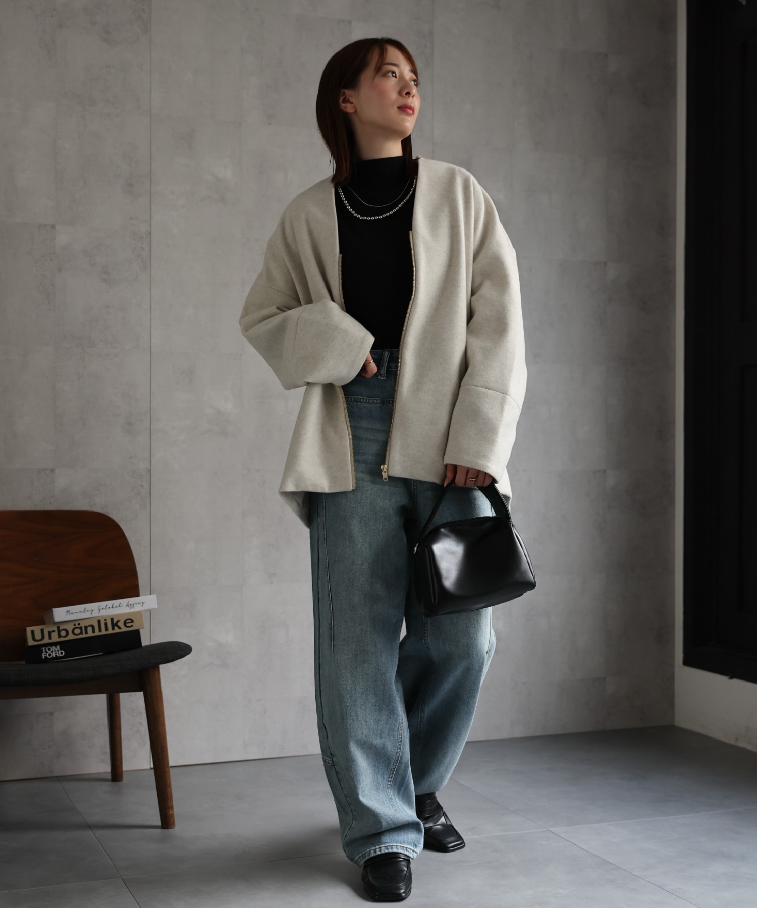  model：162cm 着用サイズ：F
