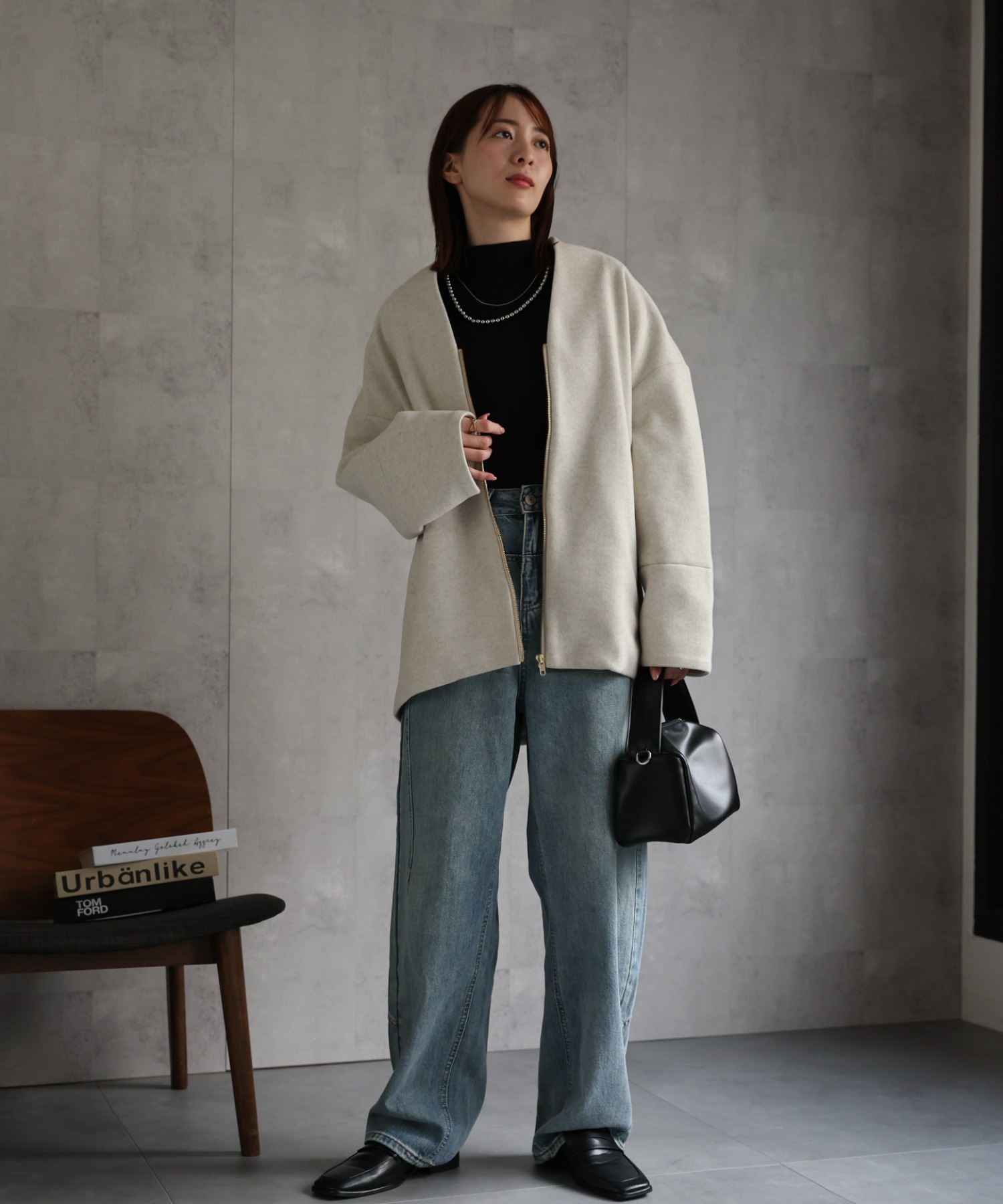  model：162cm 着用サイズ：F