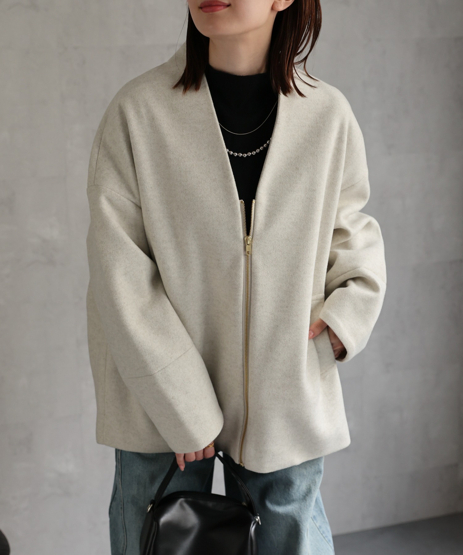  model：162cm 着用サイズ：F