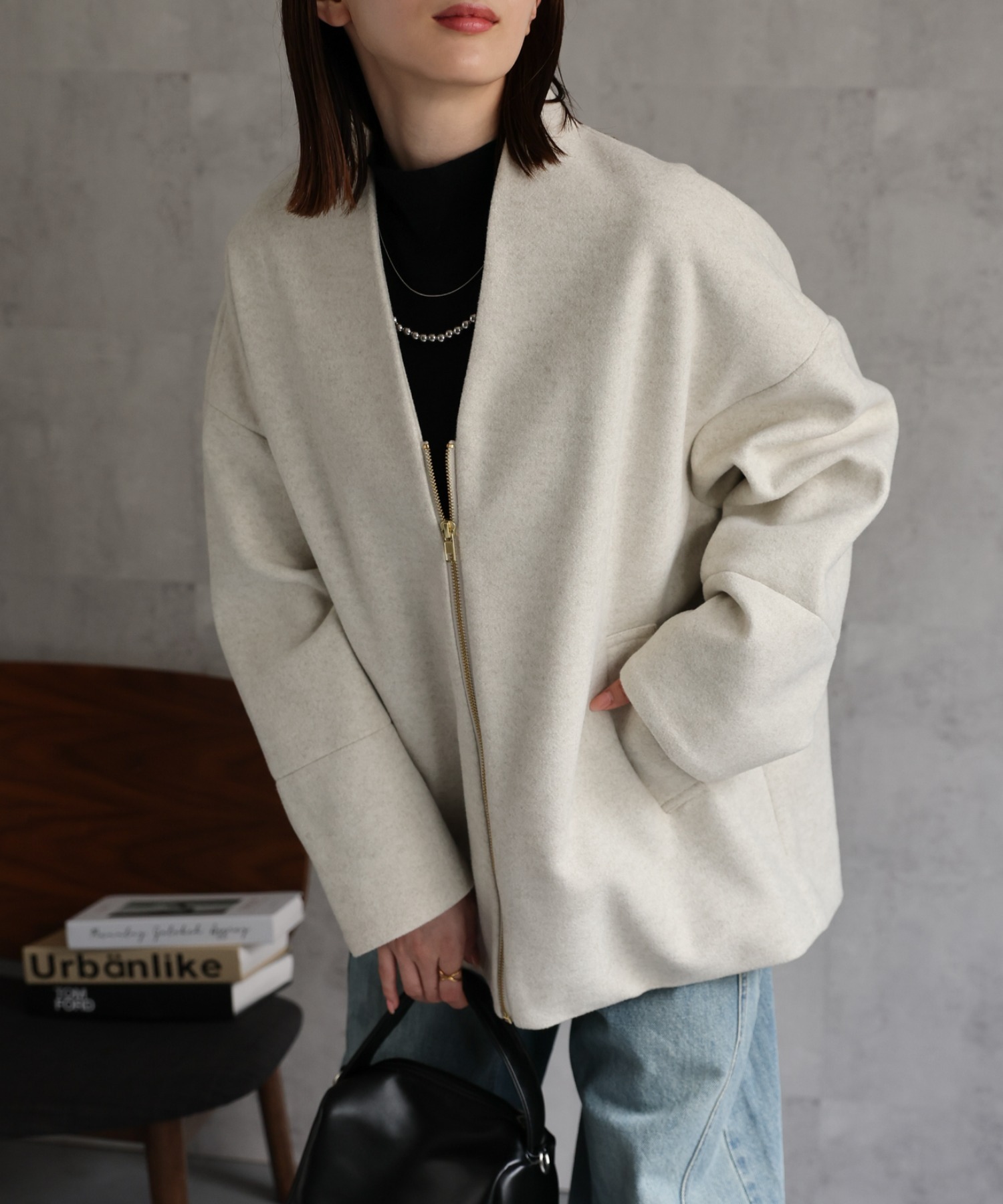  model：162cm 着用サイズ：F