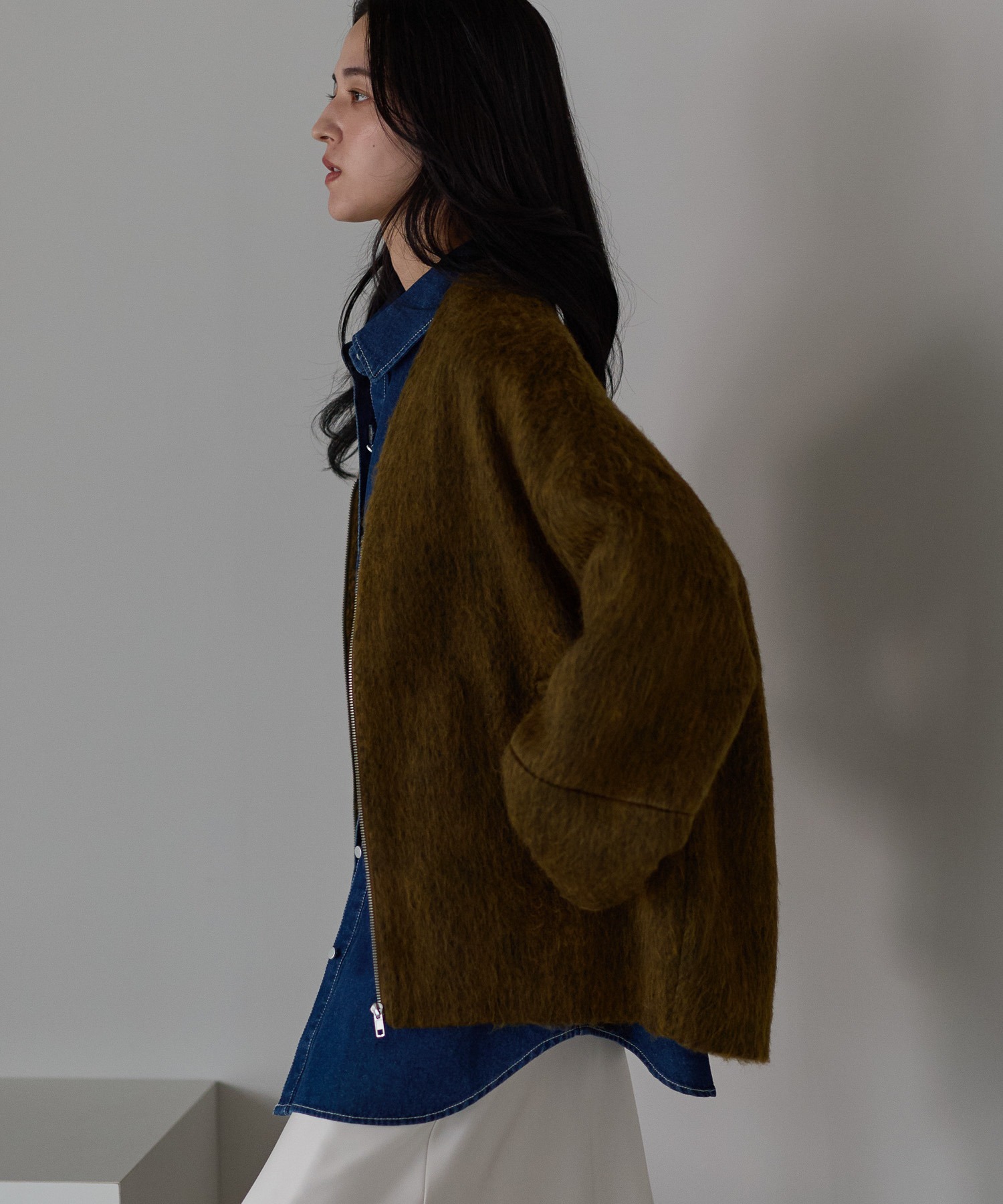 model：161cm
着用サイズ：FREE