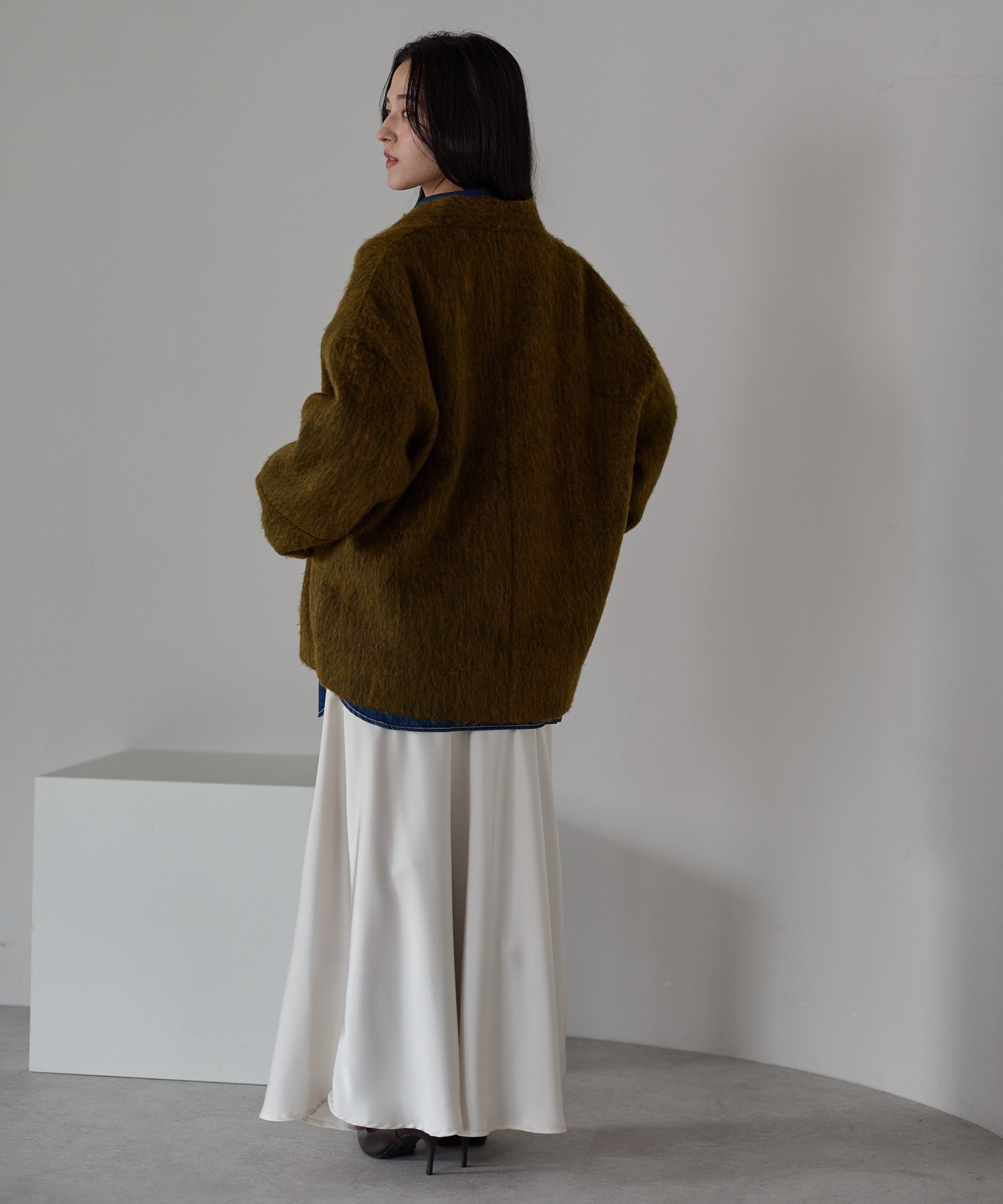 model：161cm
着用サイズ：FREE
