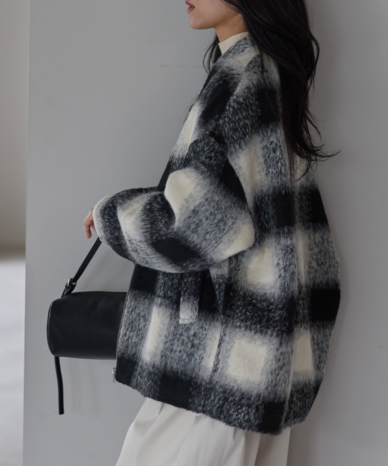 model：161cm
着用サイズ：FREE