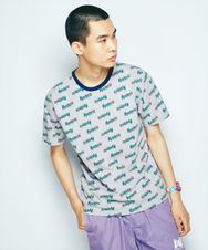 SLANTED LOGO総柄 Tシャツ