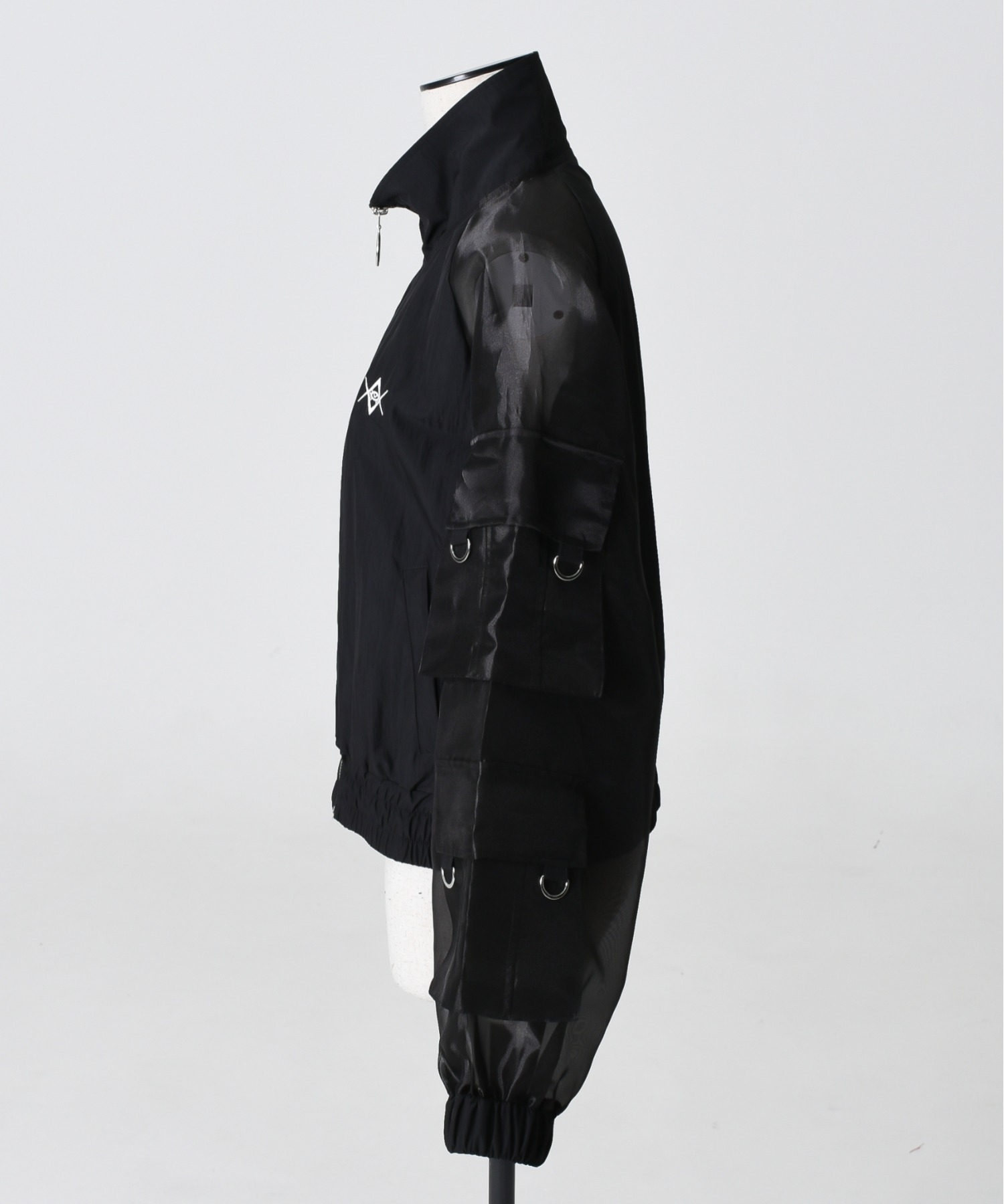 REFLEM/レフレム』シアーアームナイロントラックジャケット